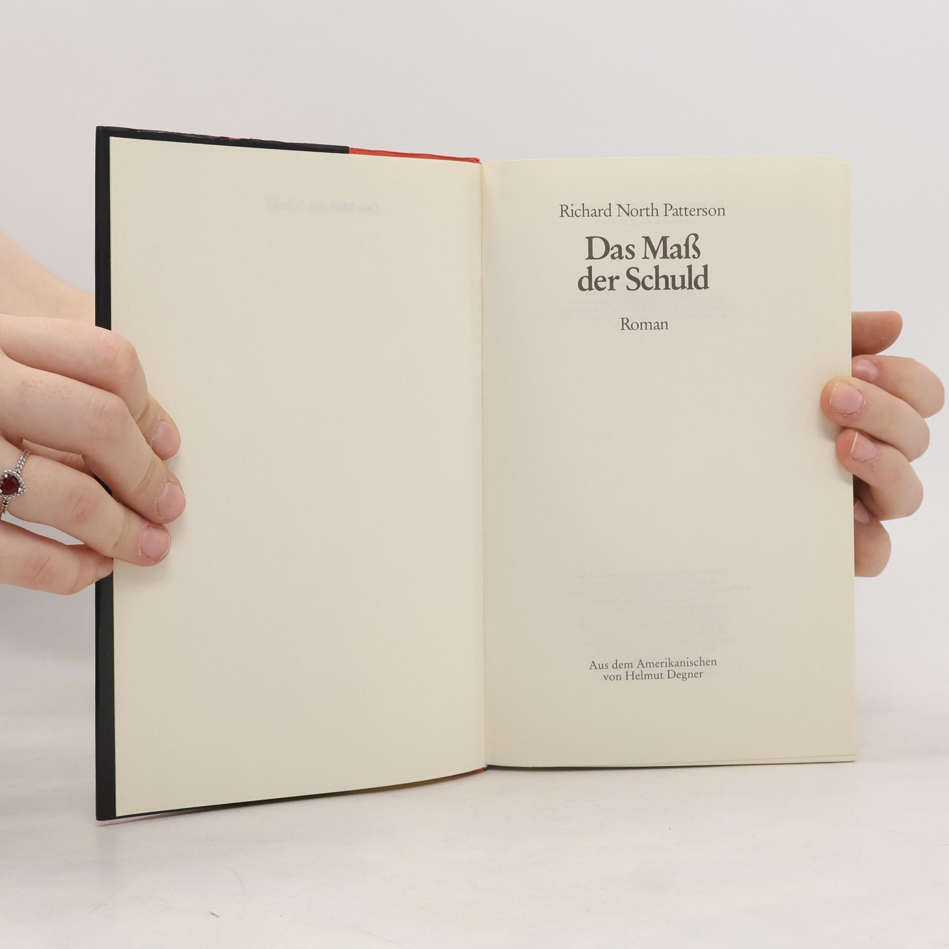 Richard North Patterson Das Maß der Schuld