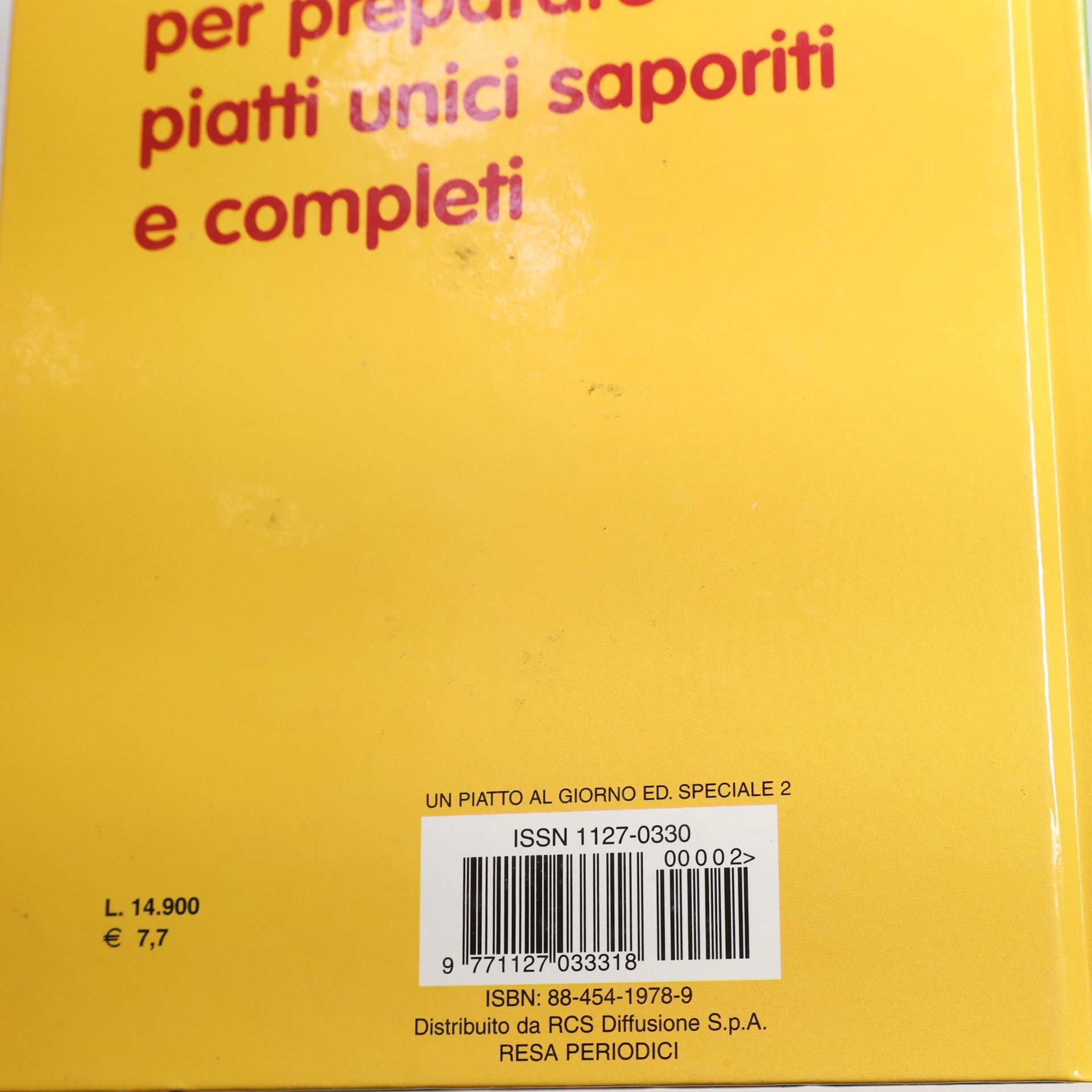 Collectif d'auteurs Piatti unici saporiti e completi Ed. Speciale 2