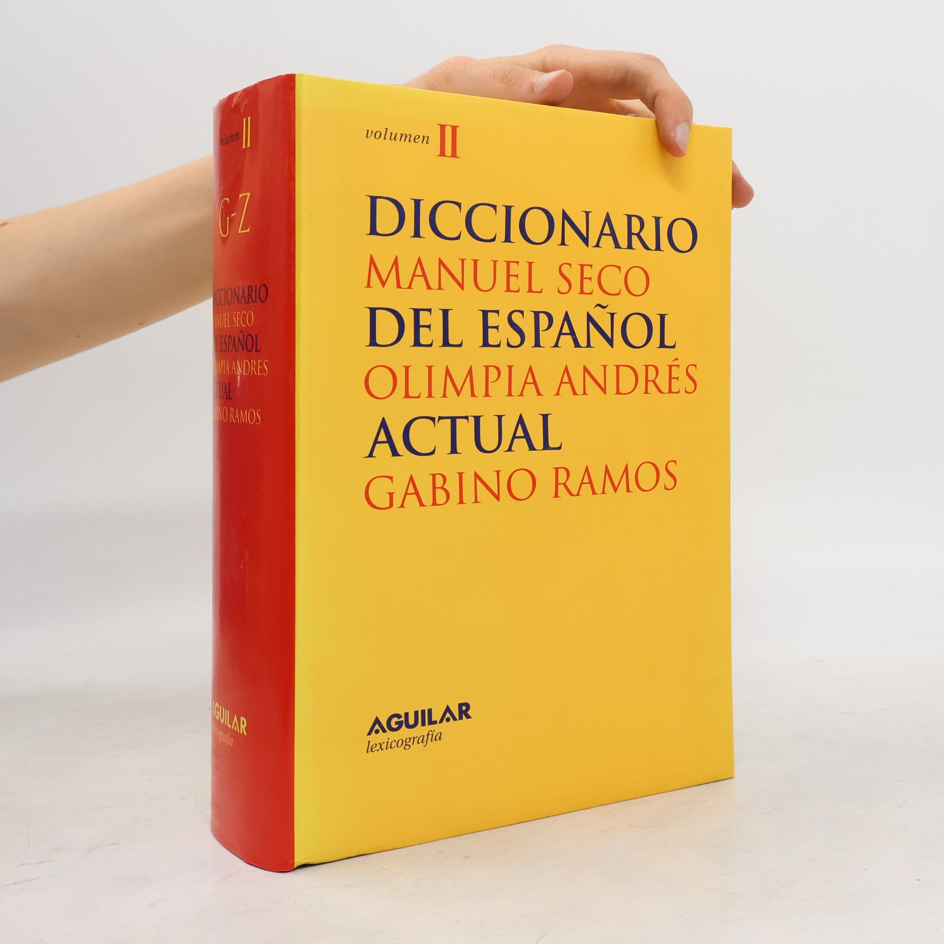 Manuel Seco Diccionario del espaňol actual. Vol. 1