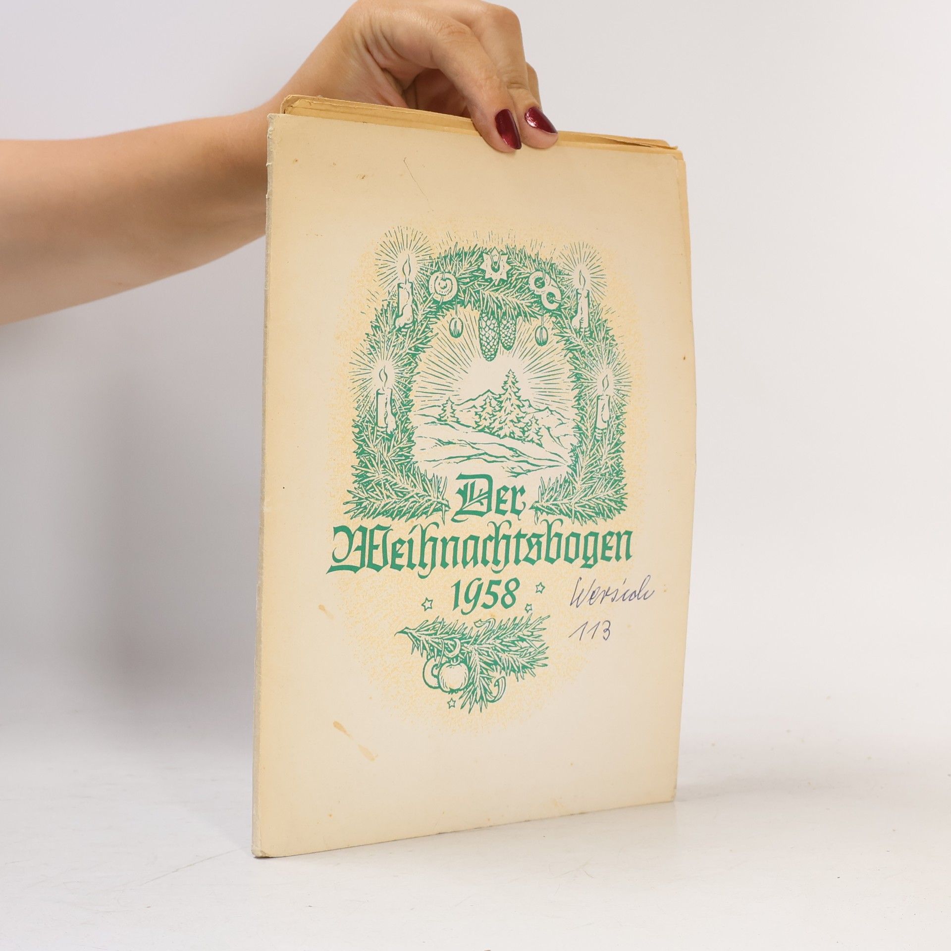 kolektiv Der Weihnachtsbogen 1958