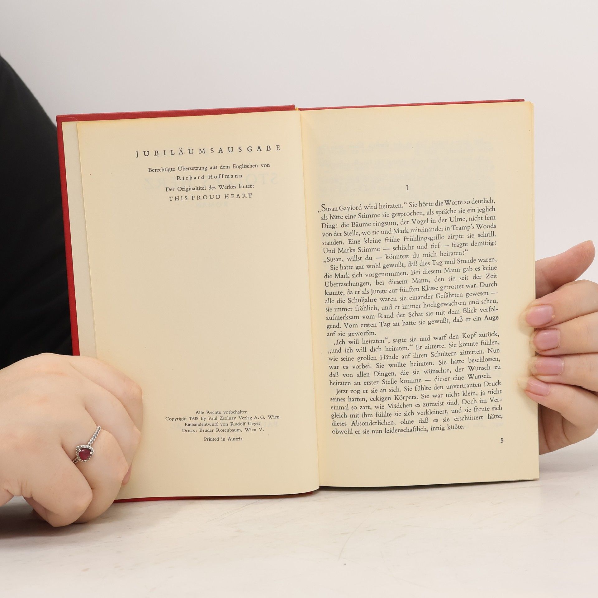 Pearl S. Buck Stolzes Herz