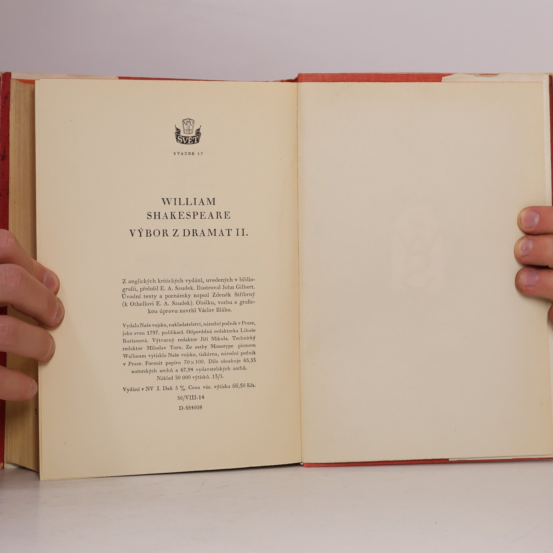 William Shakespeare William Shakespeare: Výbor z dramat 2