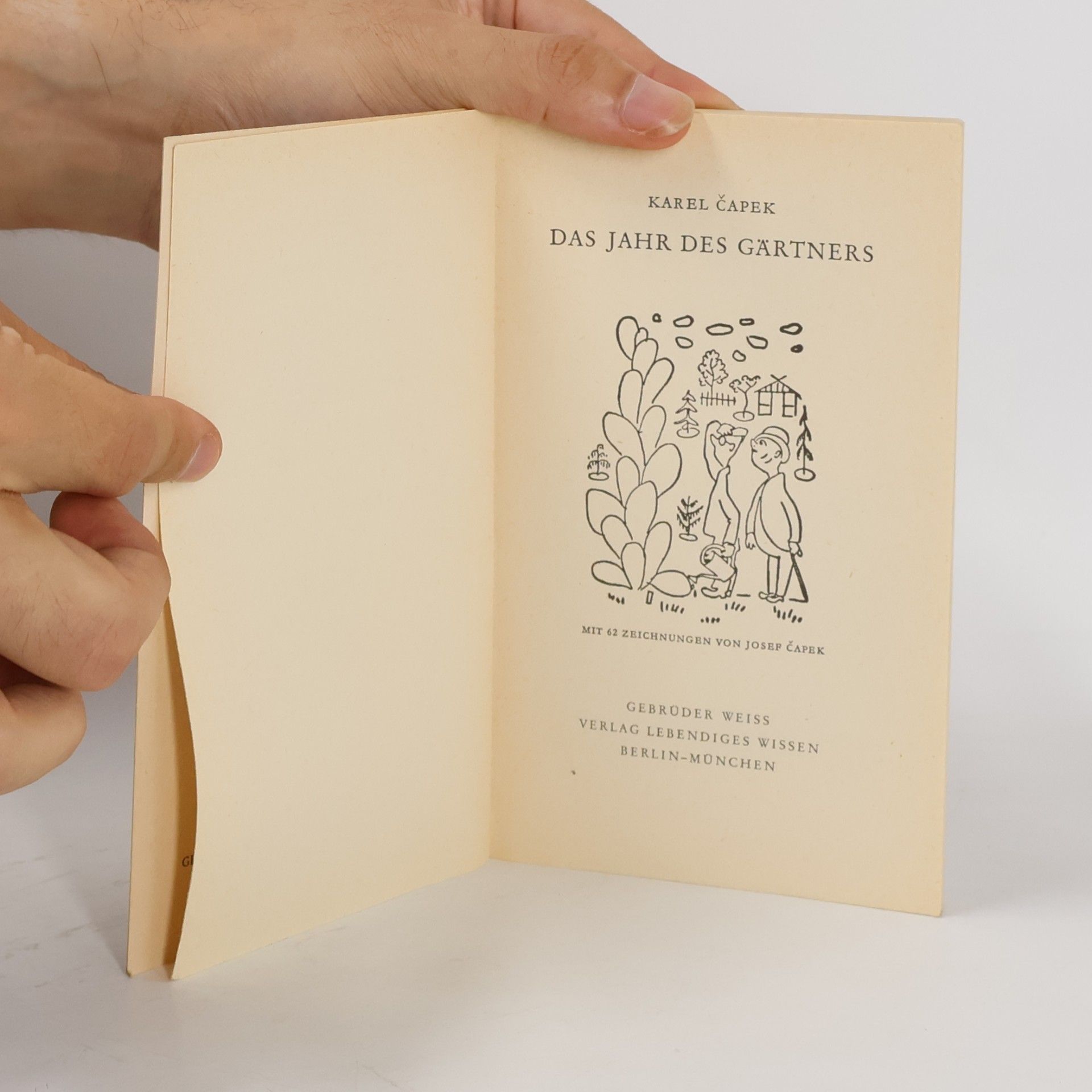 Karel Čapek Das Jahr des Gärtners