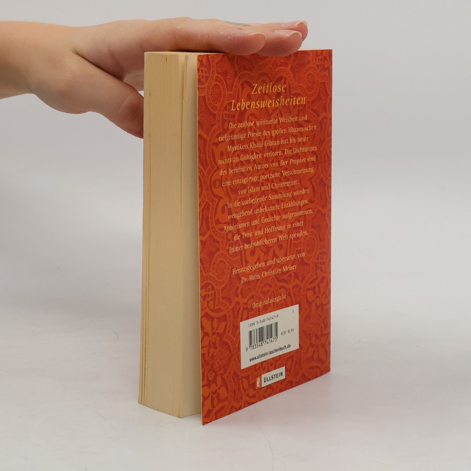 H̱alīl Ǧibrān Das neue Khalil-Gibran-Lesebuch. Unbekannte Texte, Aphorismen und Gedichte