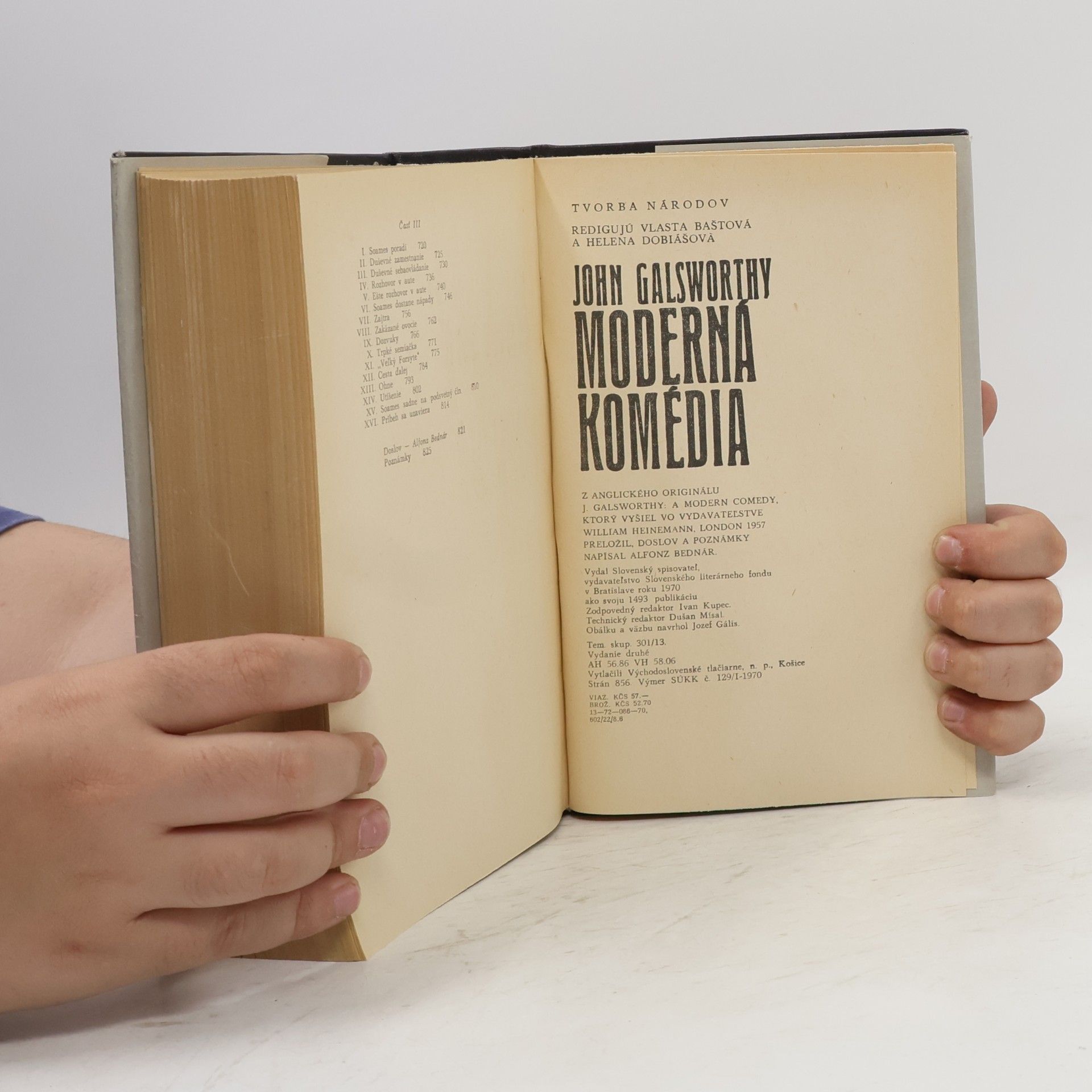 John Galsworthy Moderná komédia