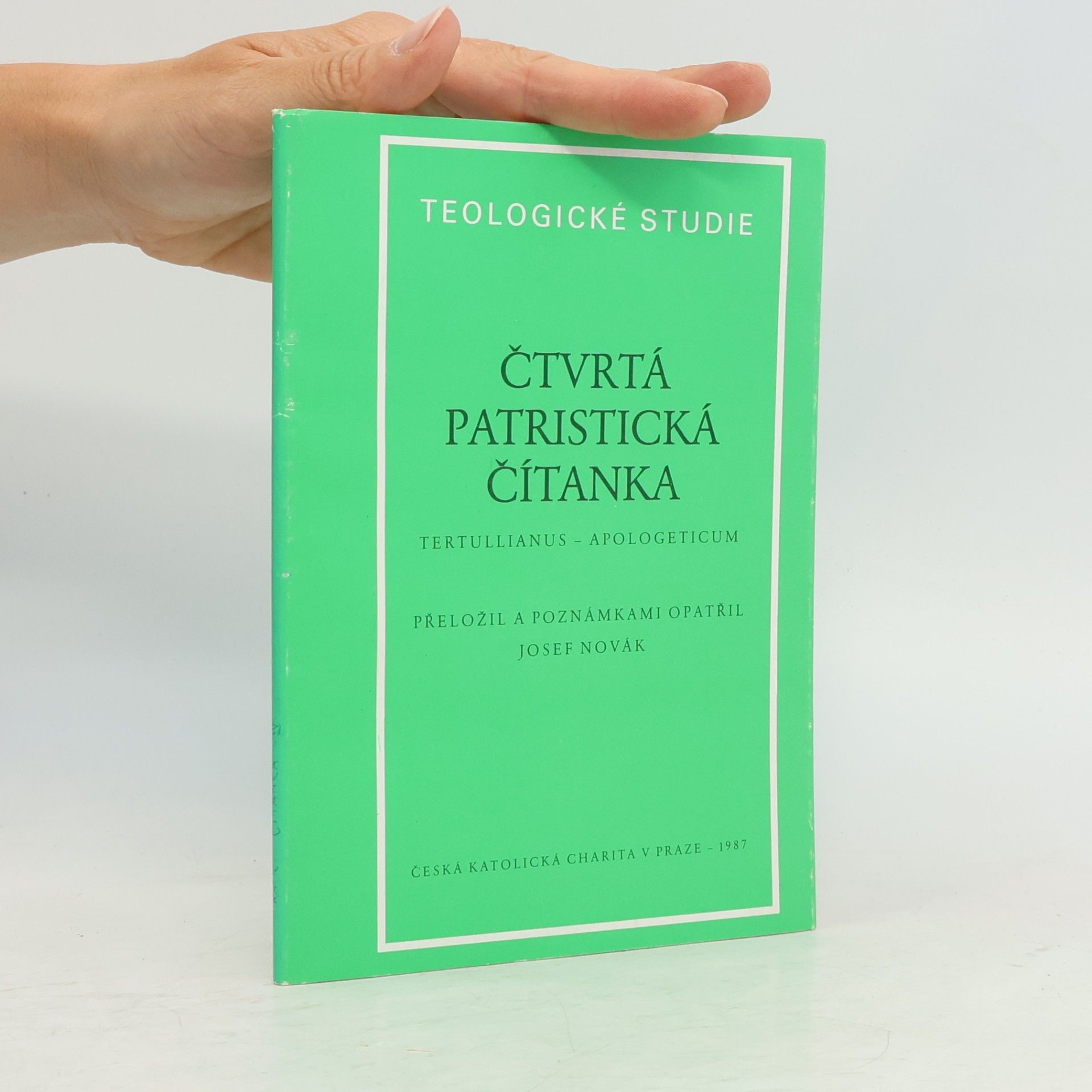 Tertullianus Čtvrtá patristická čítanka