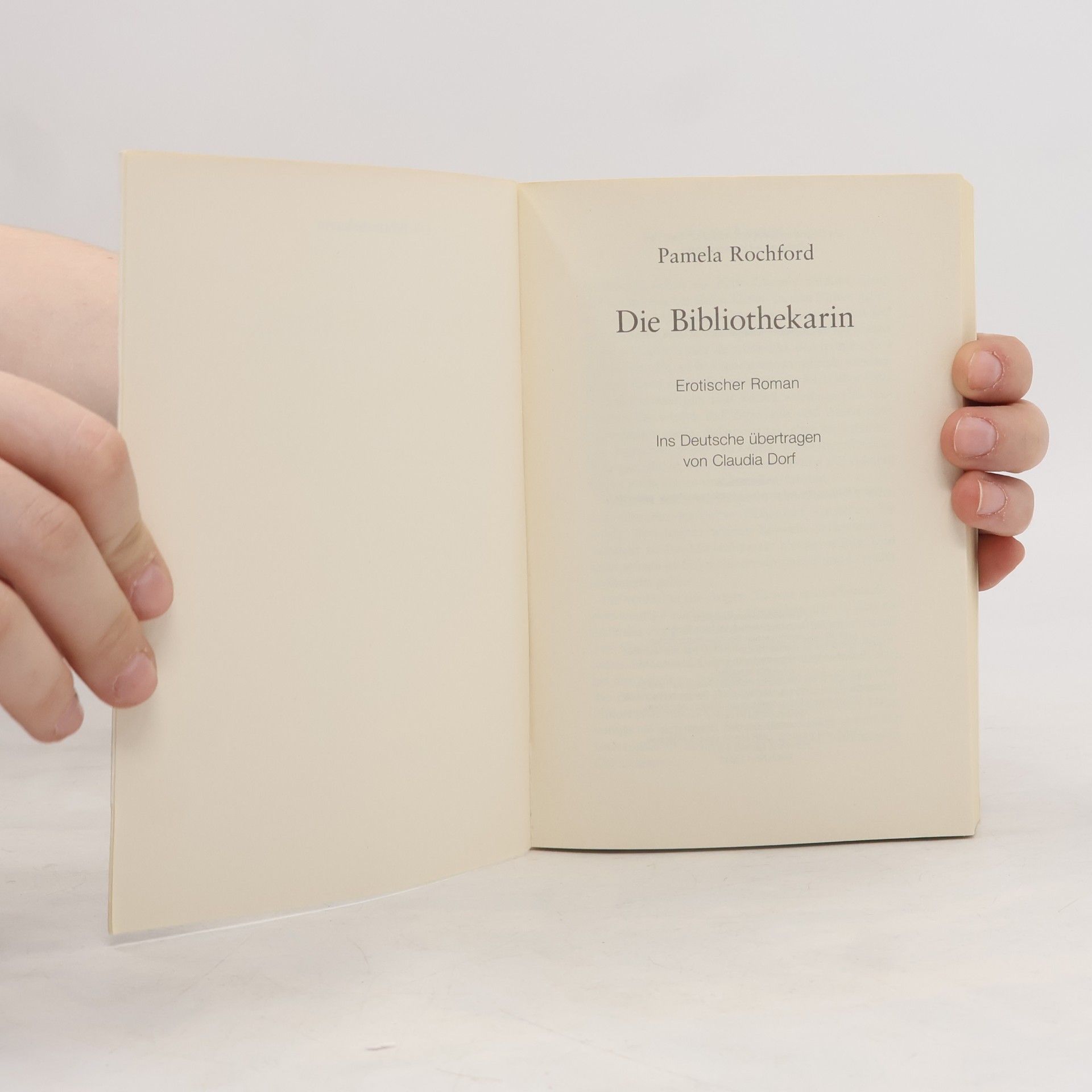 Pamela Rochford Die Bibliothekarin