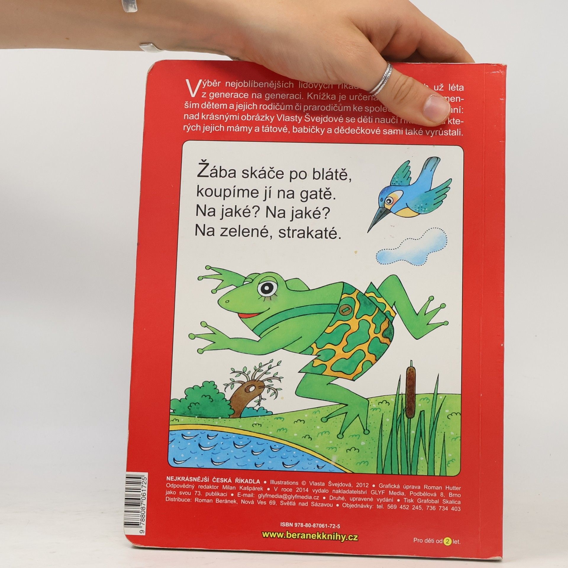 Vlasta Švejdová Nejkrásnější česká říkadla