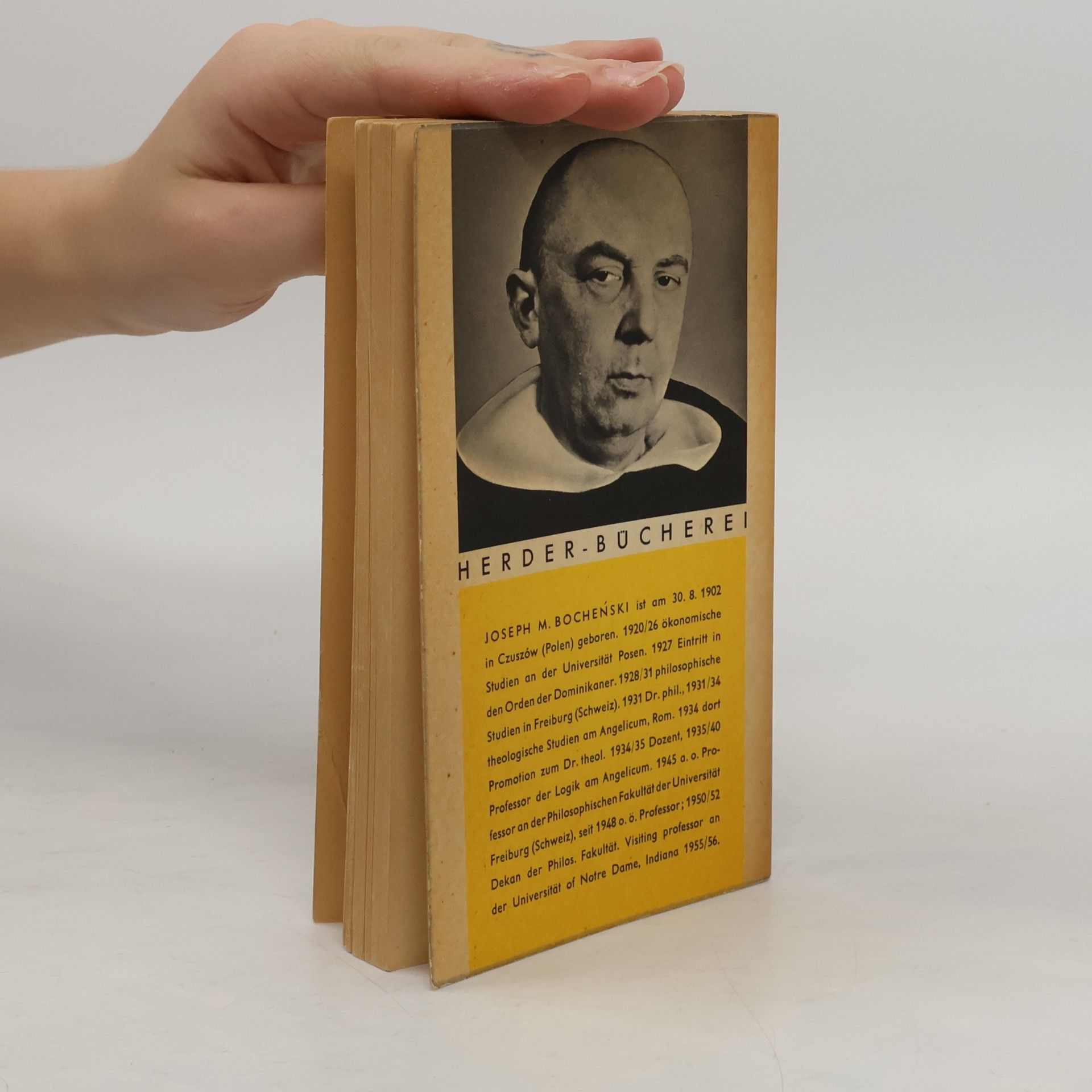 Józef Maria Bocheński Wege zum philosophischen Denken