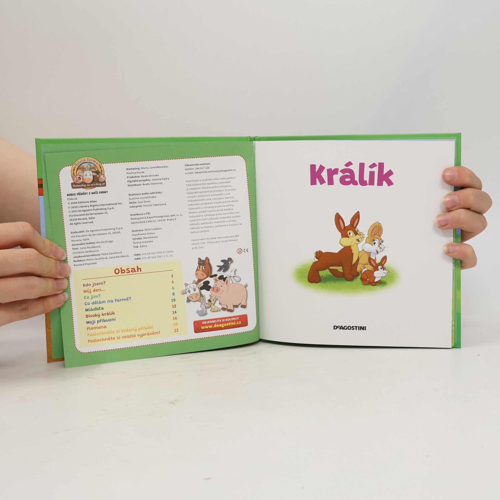 Kolektiv autorů Audio příběhy z naší farmy - Králík