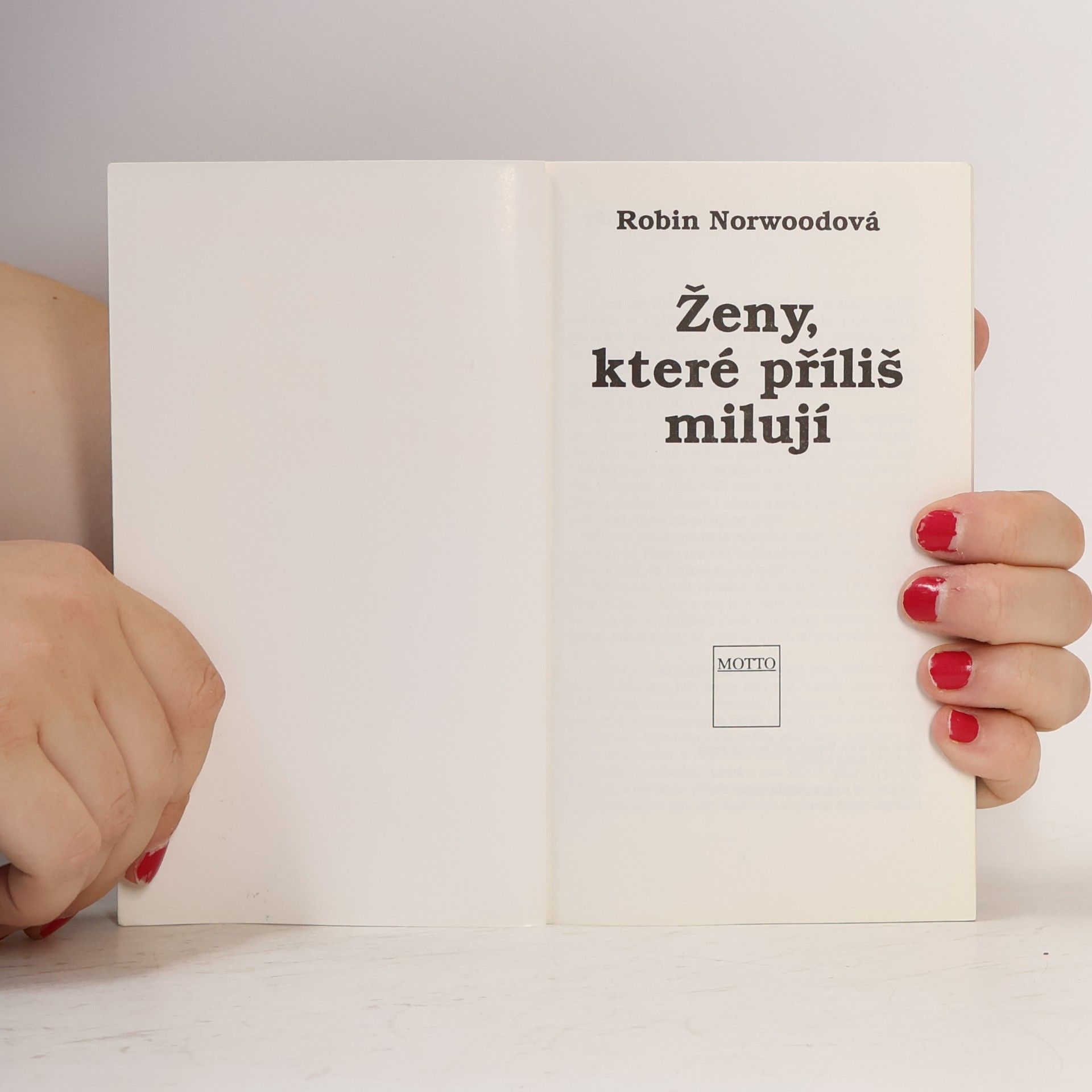 Robin Norwood Ženy, které příliš milují