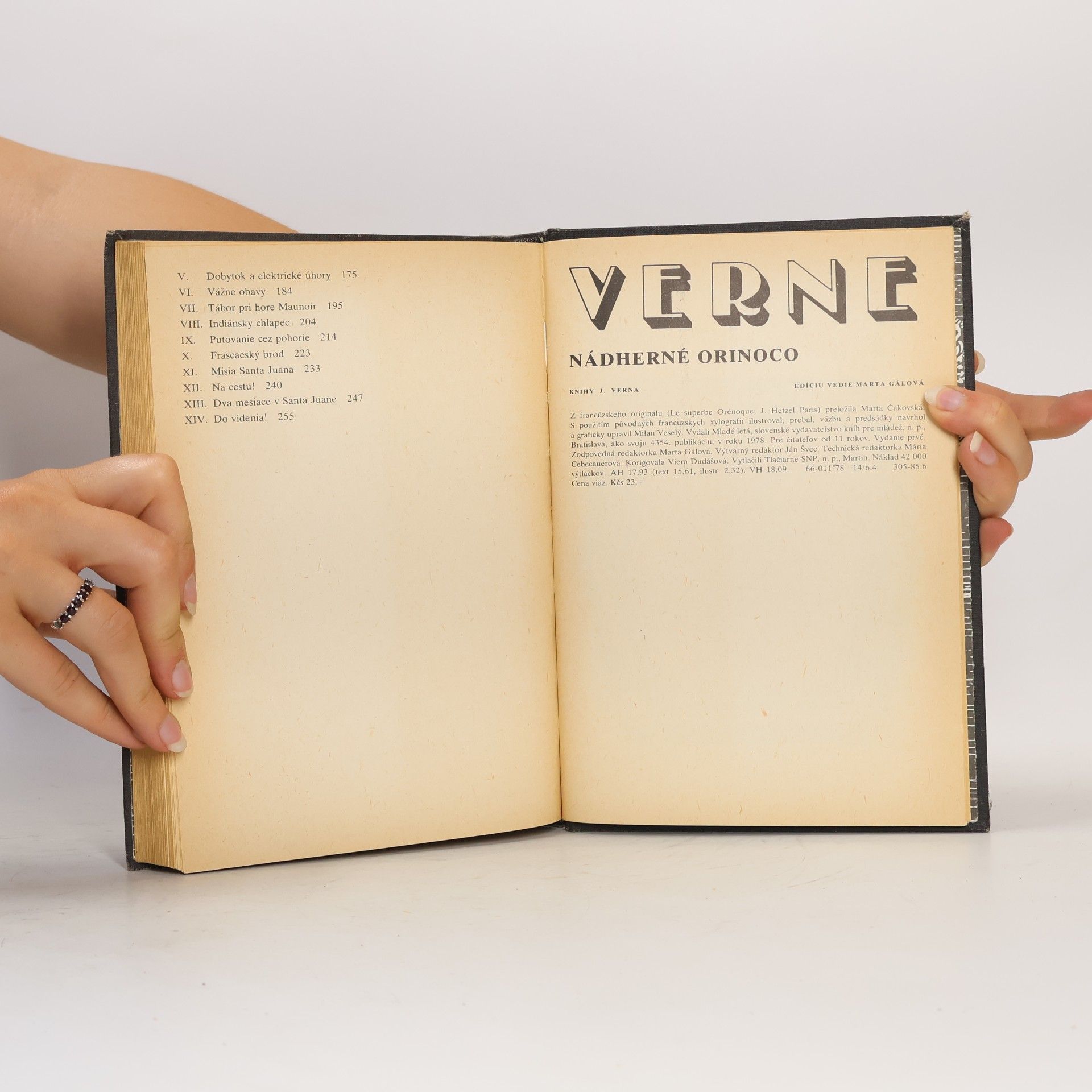 Jules Verne Nádherné Orinoco
