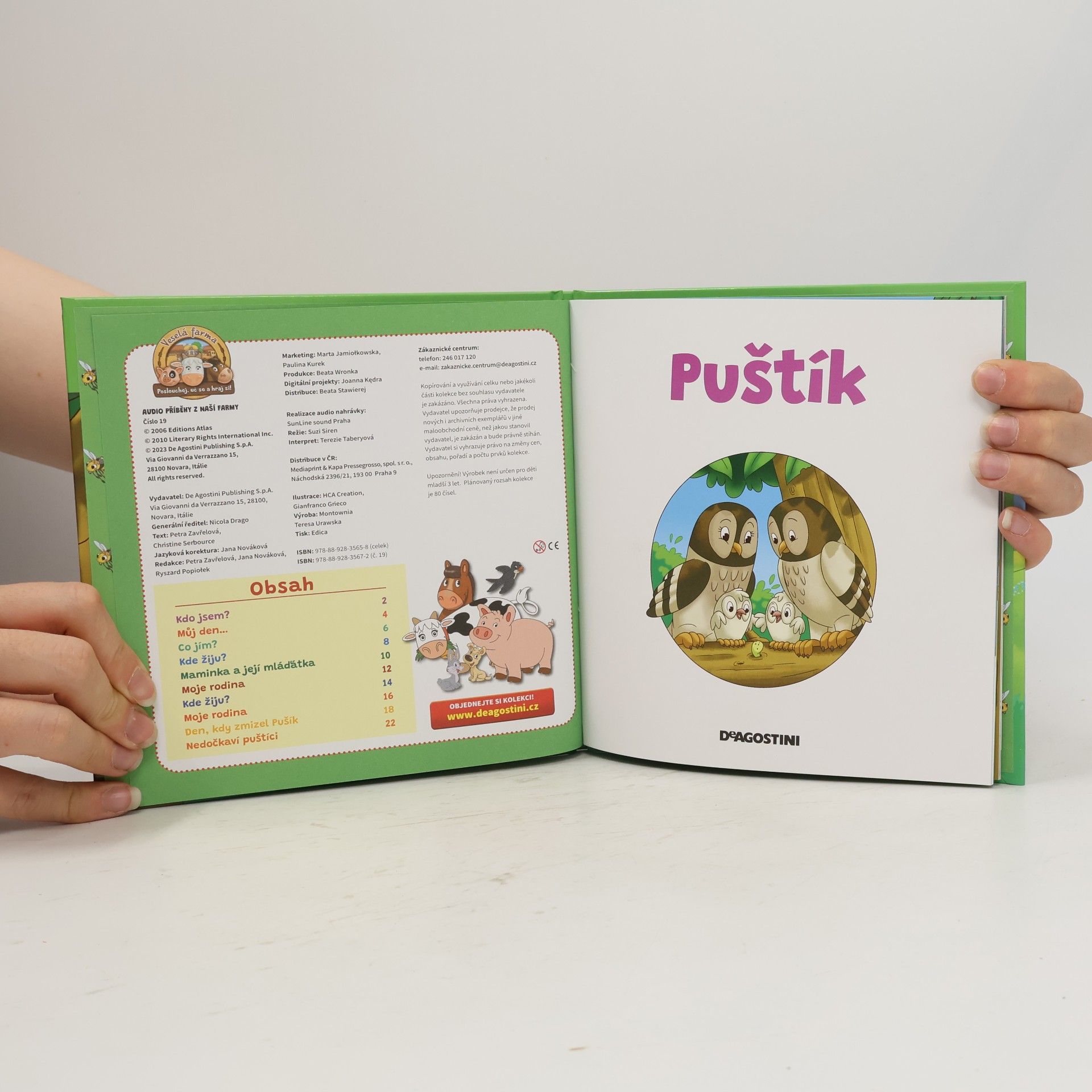 Kolektiv autorů Audio příběhy z naší farmy - Puštík