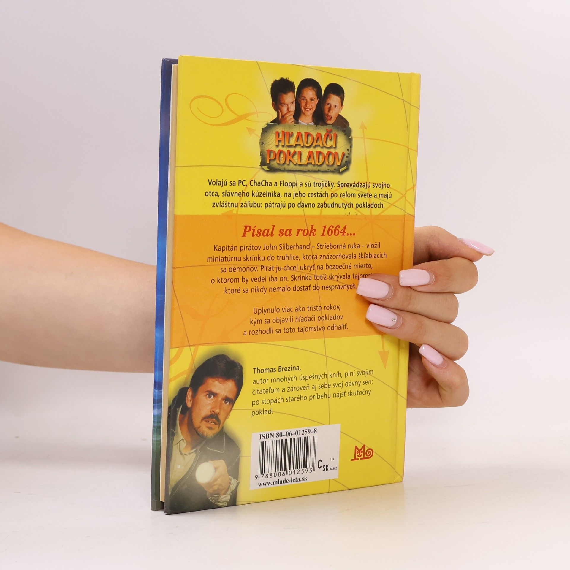 Thomas Brezina Čo zakopal pirát Strieborná ruka