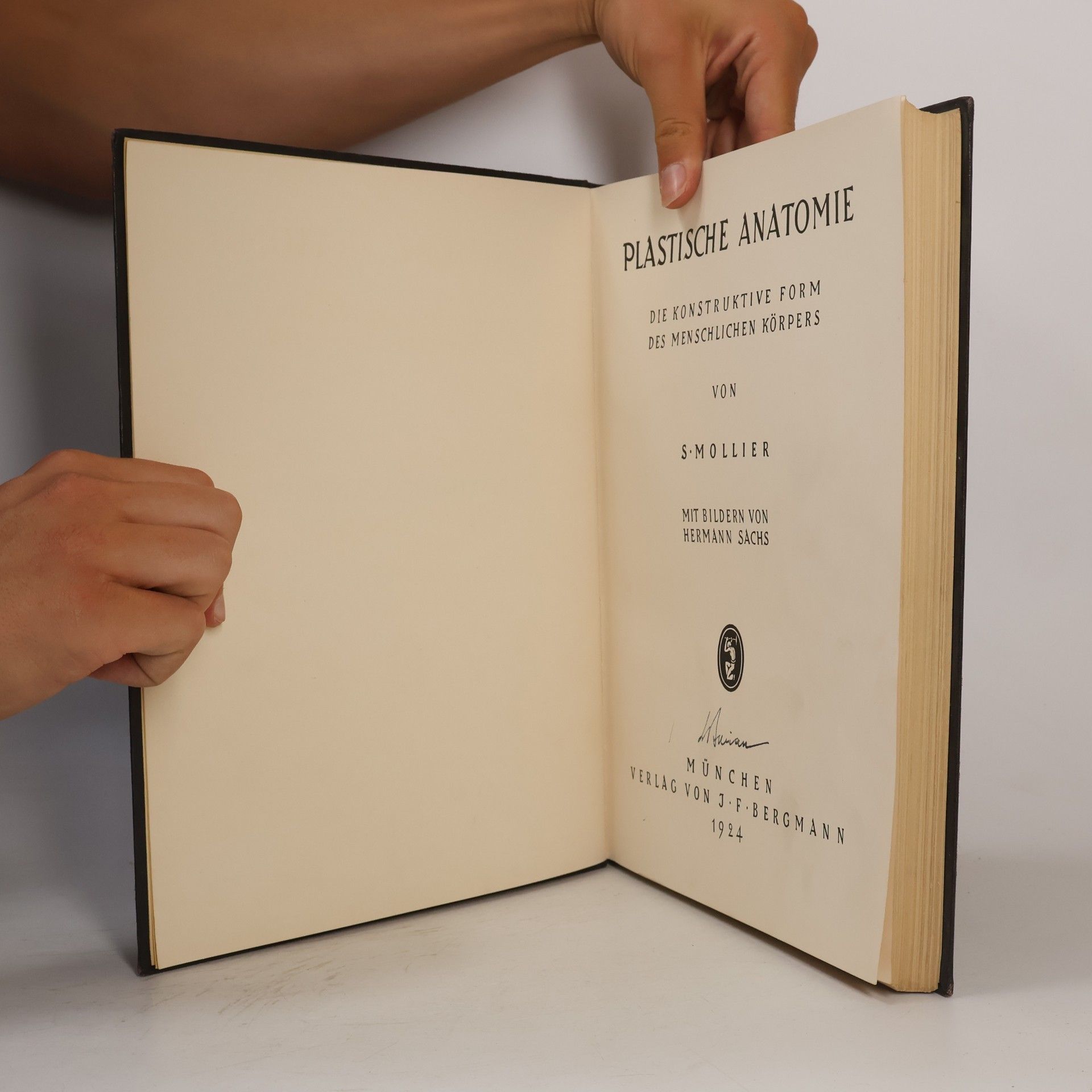 Siegfried Mollier Plastische Anatomie