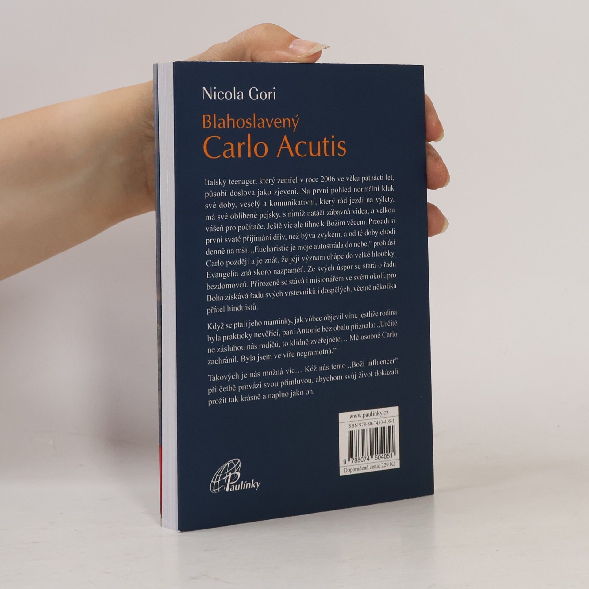 Nicola Gori Blahoslavený Carlo Acutis