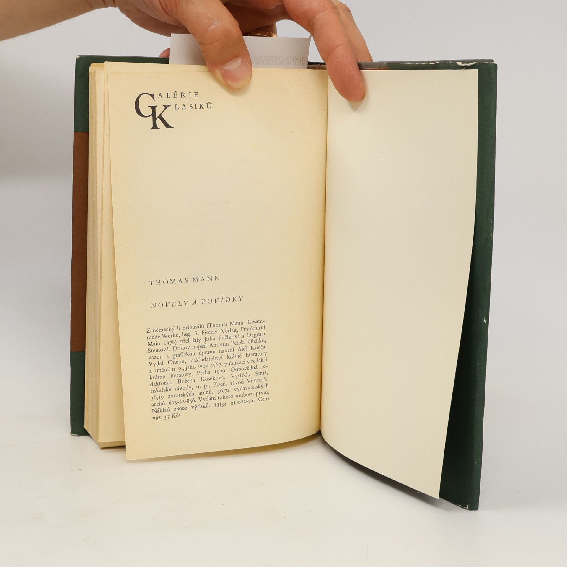 Thomas Mann Novely a povídky