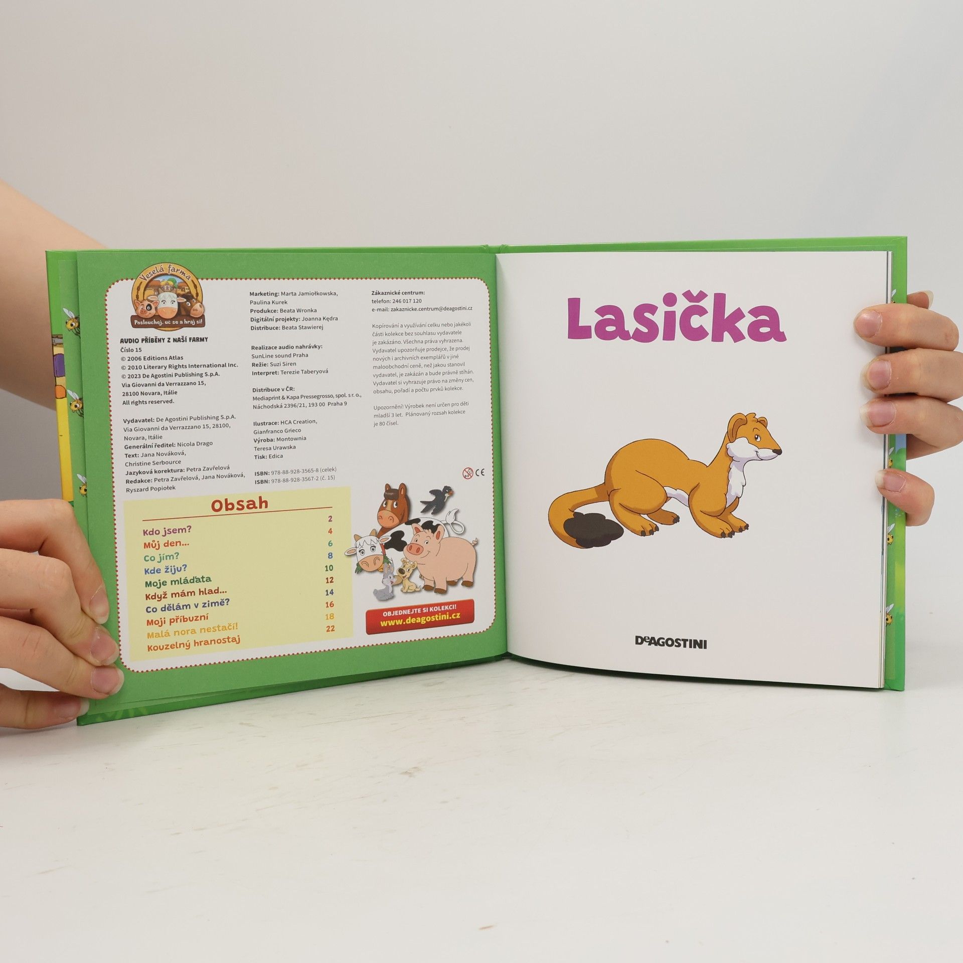 Kolektiv autorů Audio příběhy z naší farmy 15. Lasička
