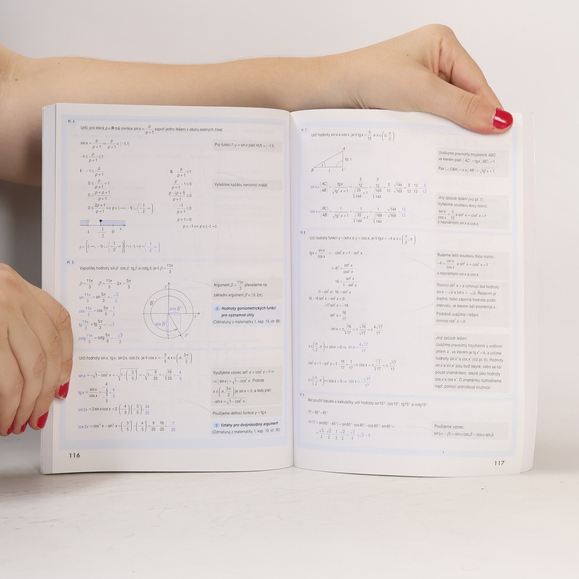 Pavel Boucník Odmaturuj! z matematiky 3. Sbírka řešených příkladů.