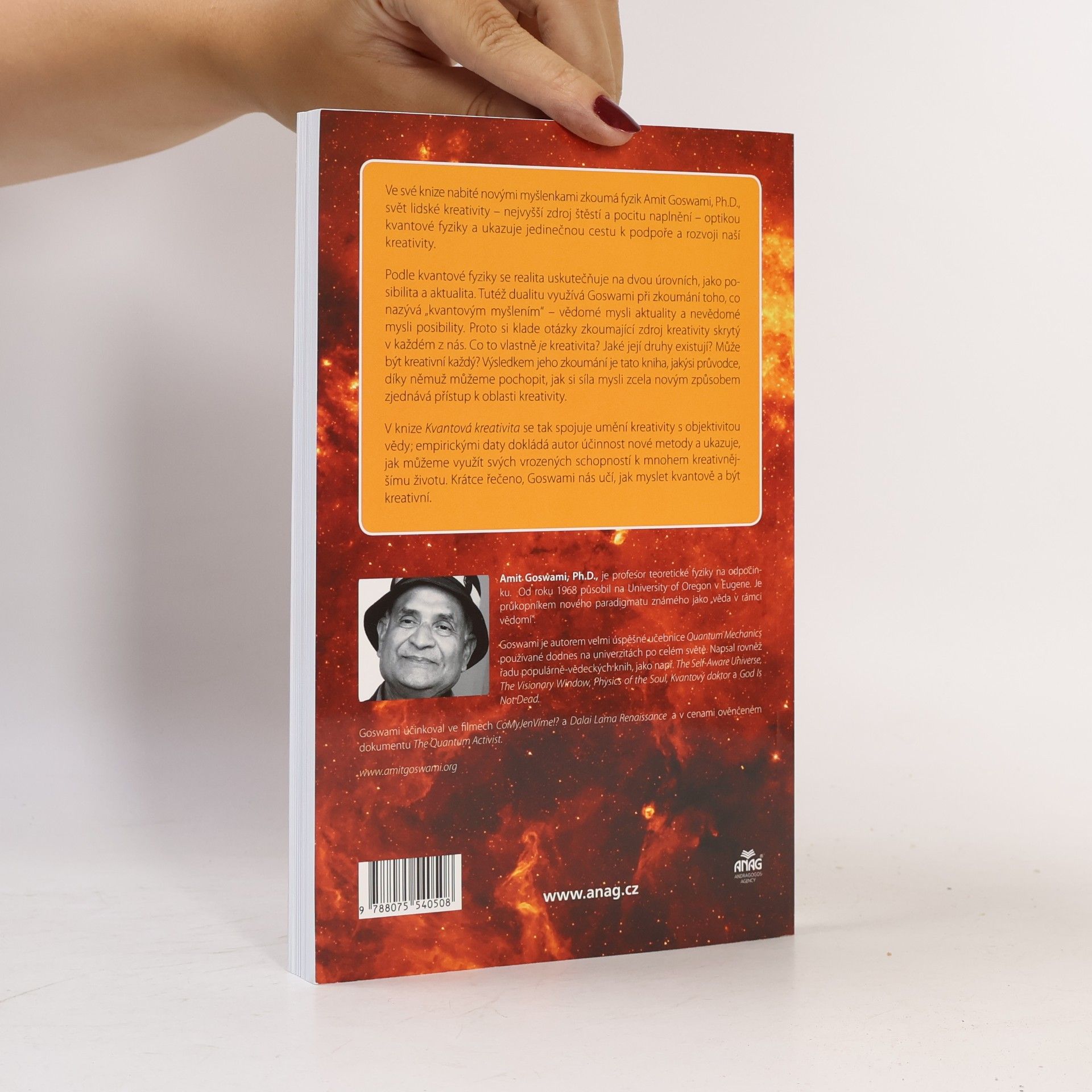 Amit Goswami Kvantová kreativita : myslete kvantově, buďte kreativní