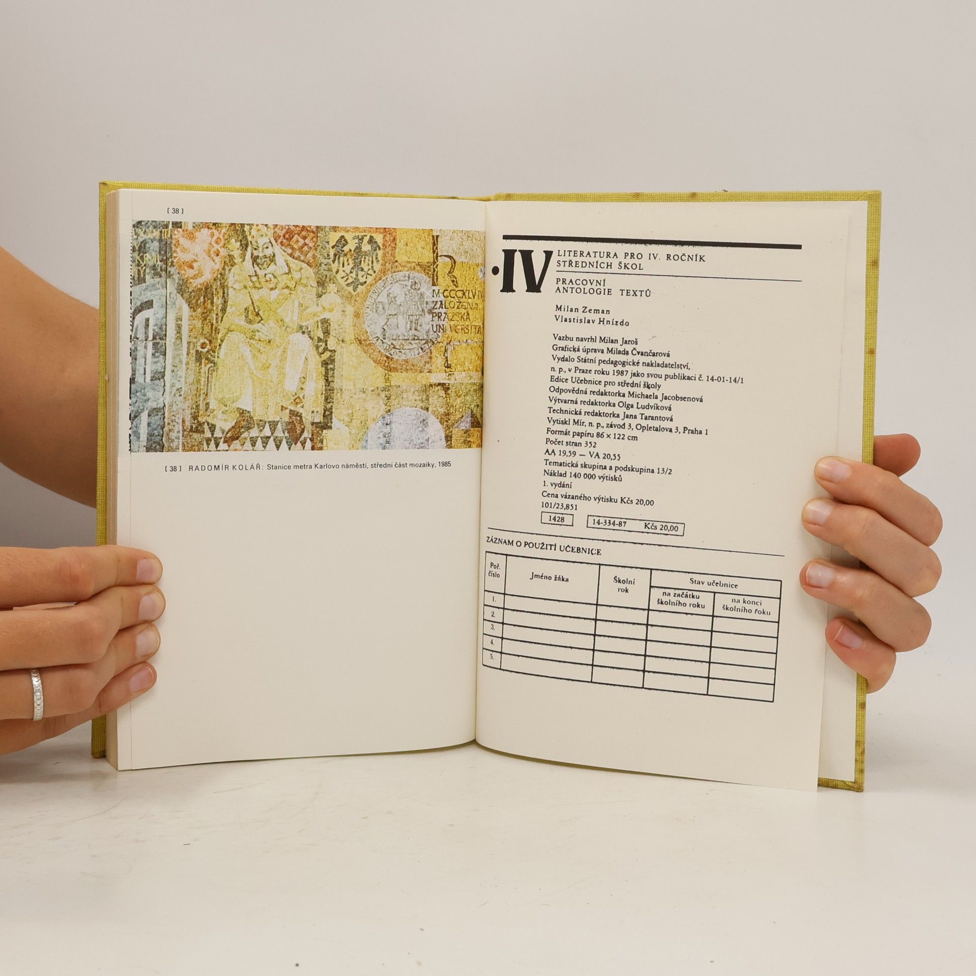 Milan Zeman Literatura IV.