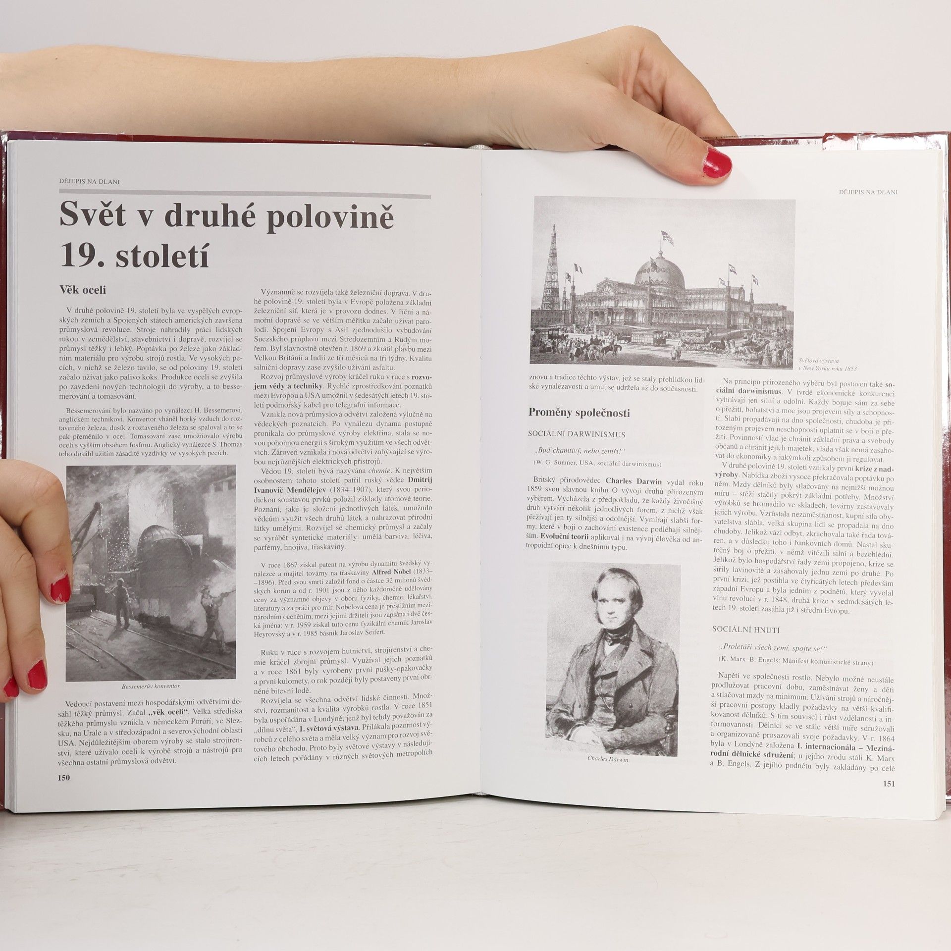 Helena Kohoutková Dějepis na dlani
