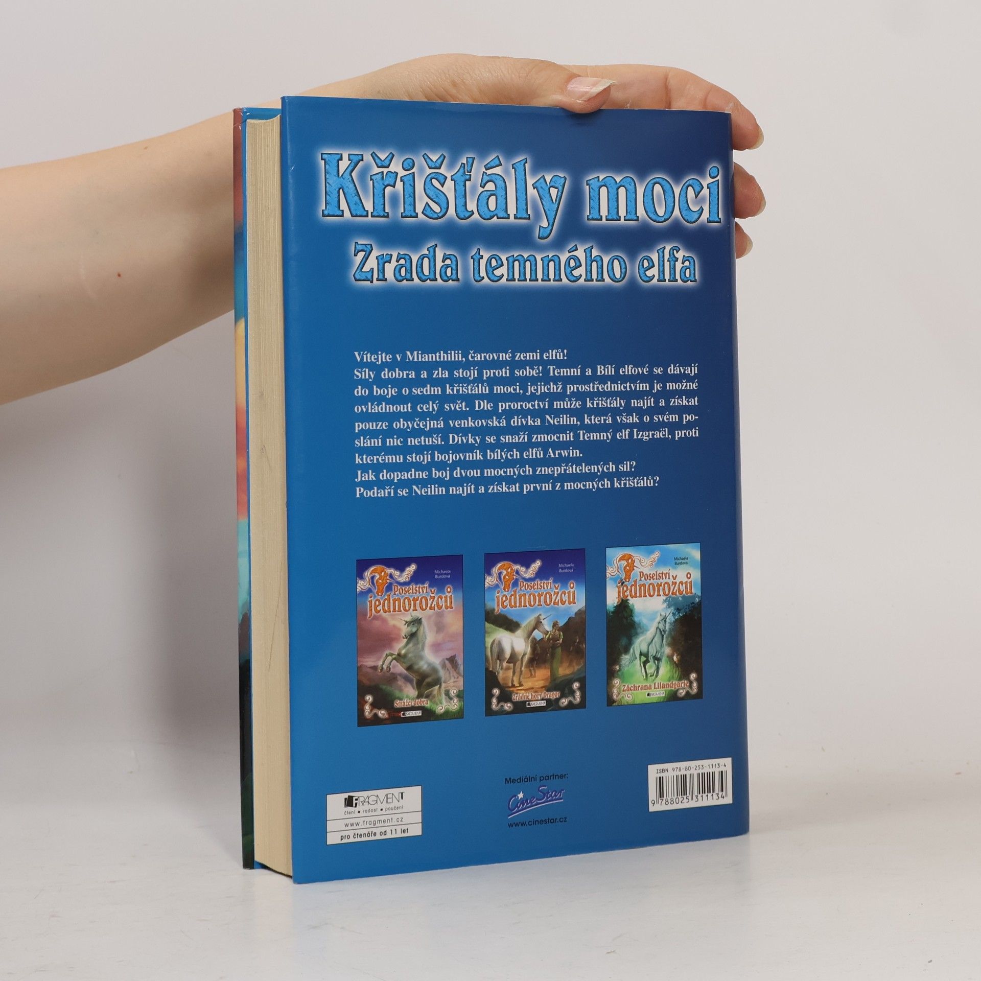 Michaela Burdová Křišťály moci. Zrada temného elfa