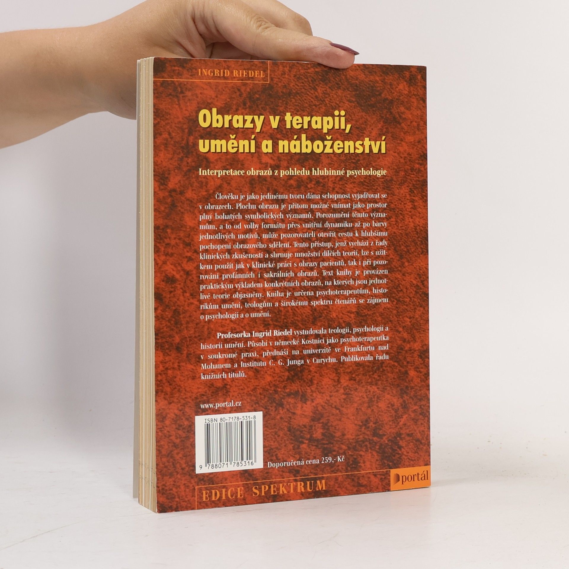 Ingrid Riedel Obrazy v terapii, umění a náboženství