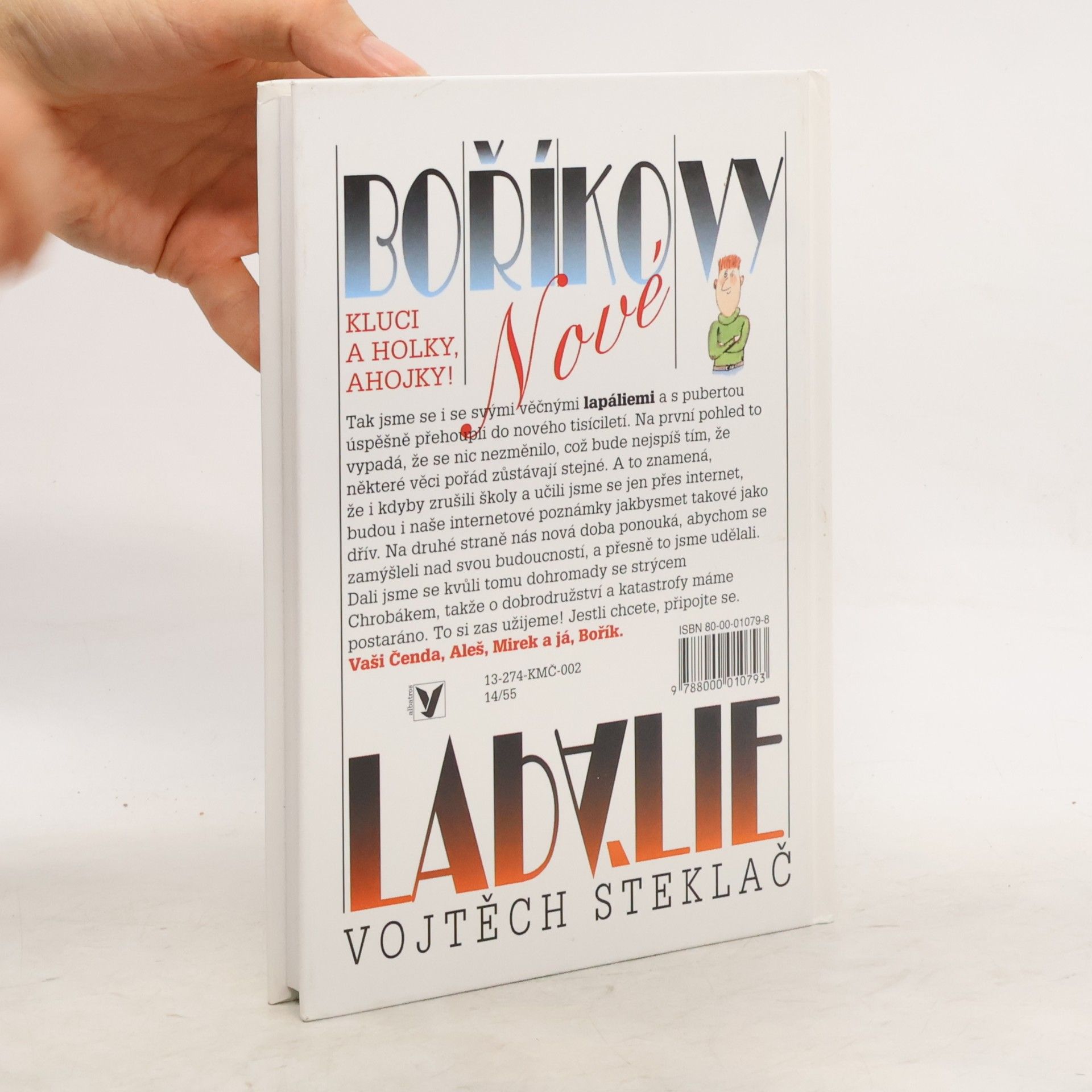 Vojtěch Steklač Nové Boříkovy lapálie