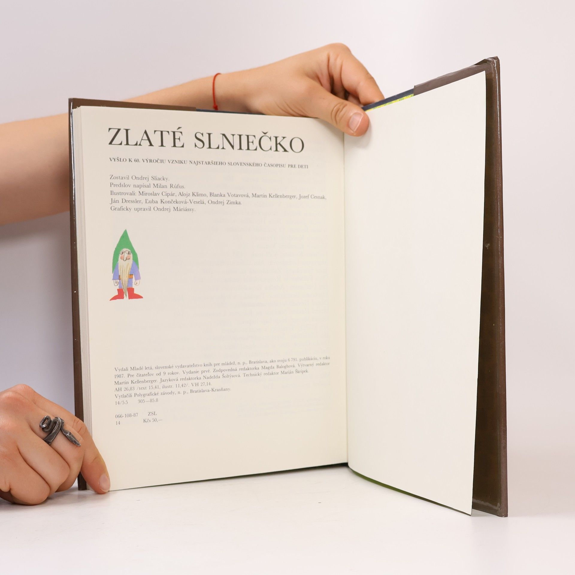 Ondrej Sliacky Zlaté slniečko