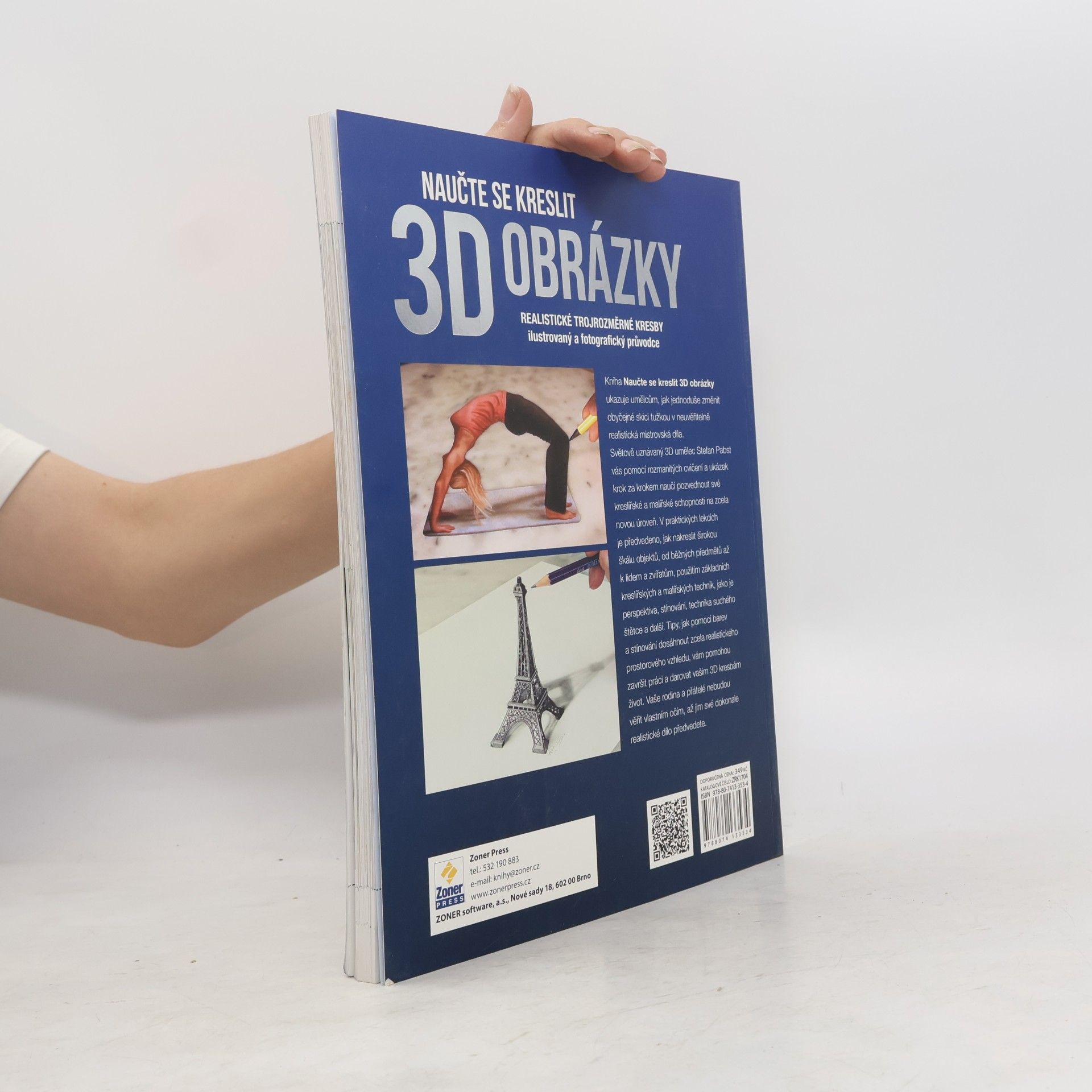 Stefan Pabst Naučte se kreslit 3D obrázky: Realistické trojrozměrné kresby: Ilustrovaný a fotografický průvodce