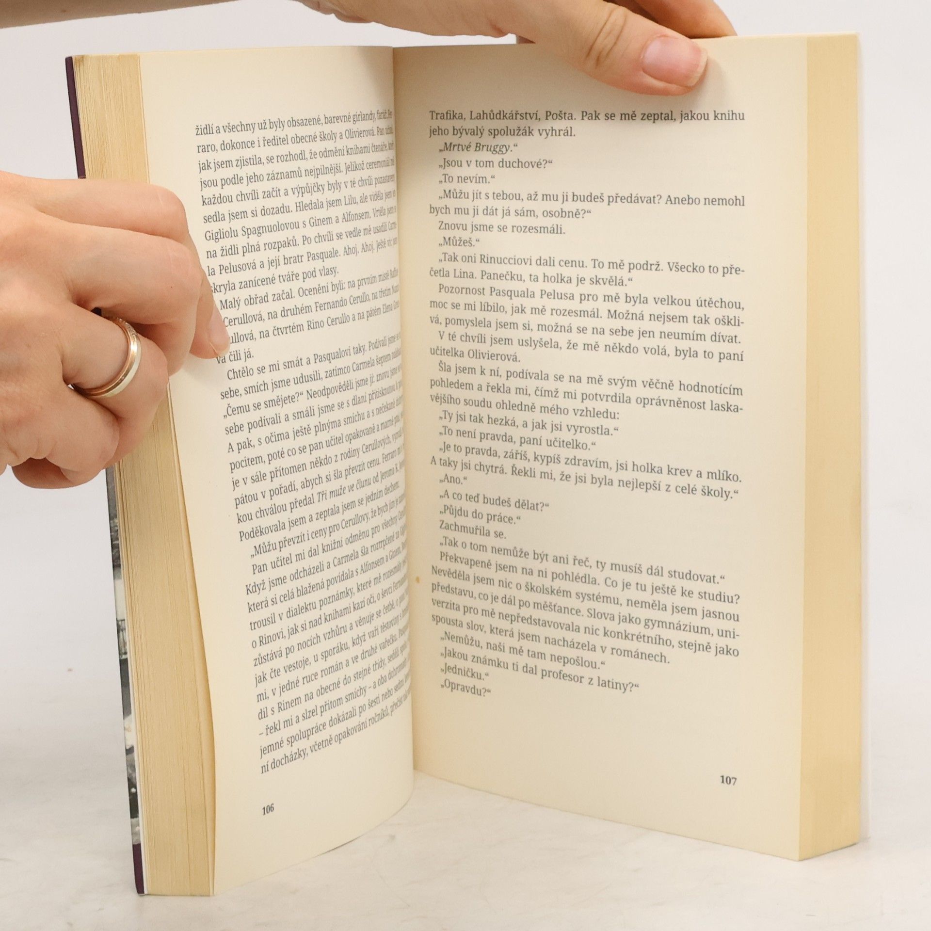 Elena Ferrante Geniální přítelkyně 1. Dětství a dospívání