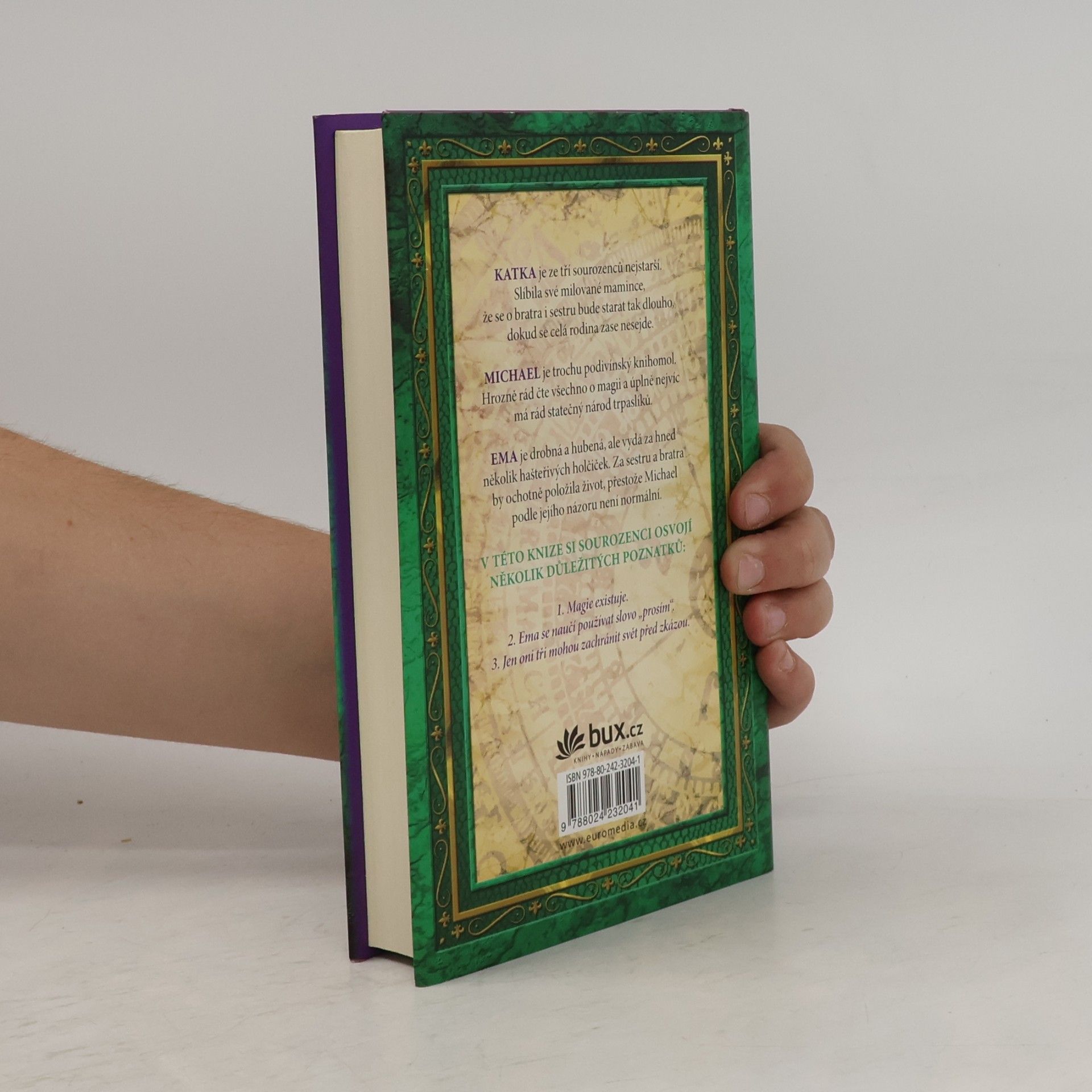 John Stephens Knihy počátku. 1. Smaragdový atlas