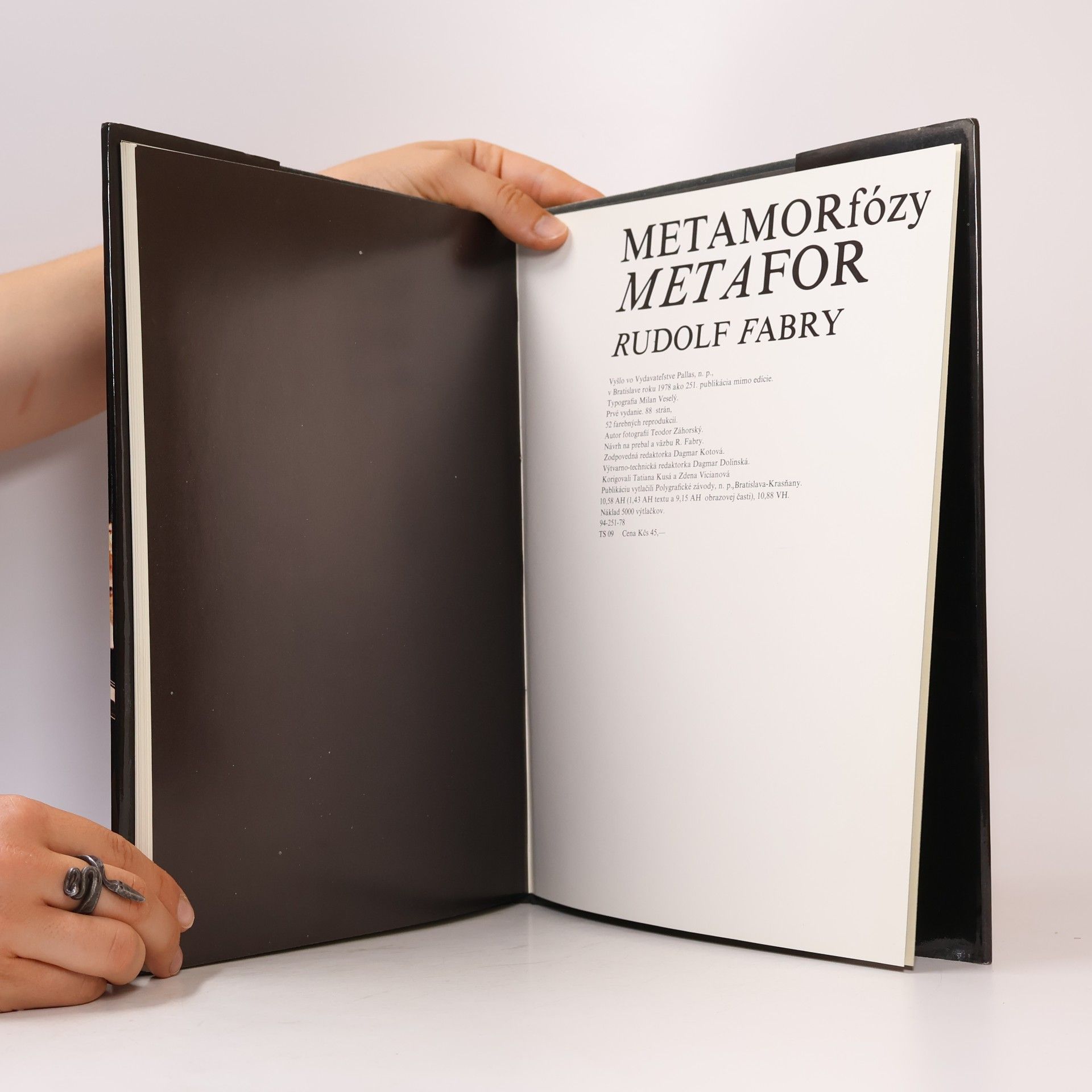 Rudolf Fabry Metamorfózy metafor
