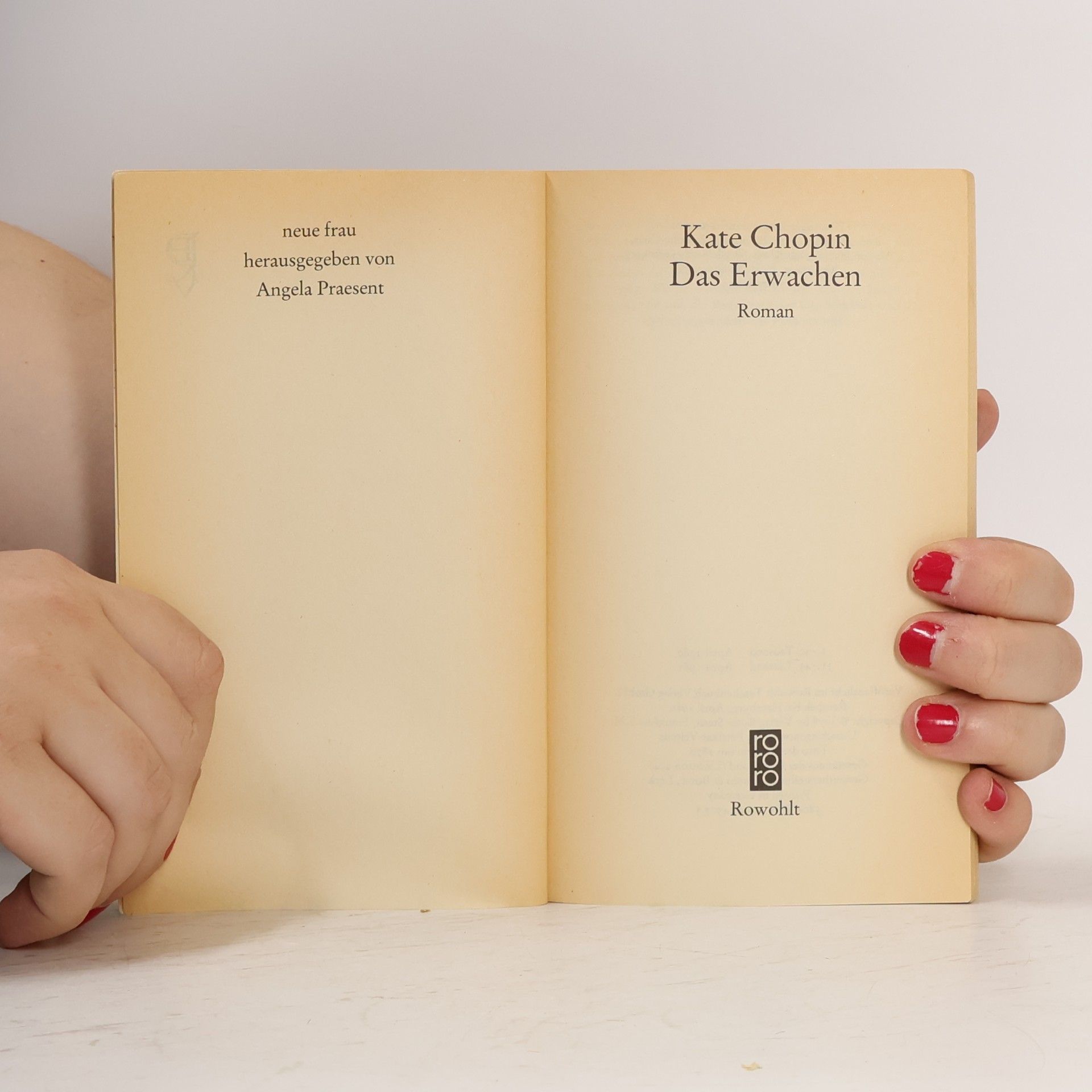 Kate Chopin Das Erwachen