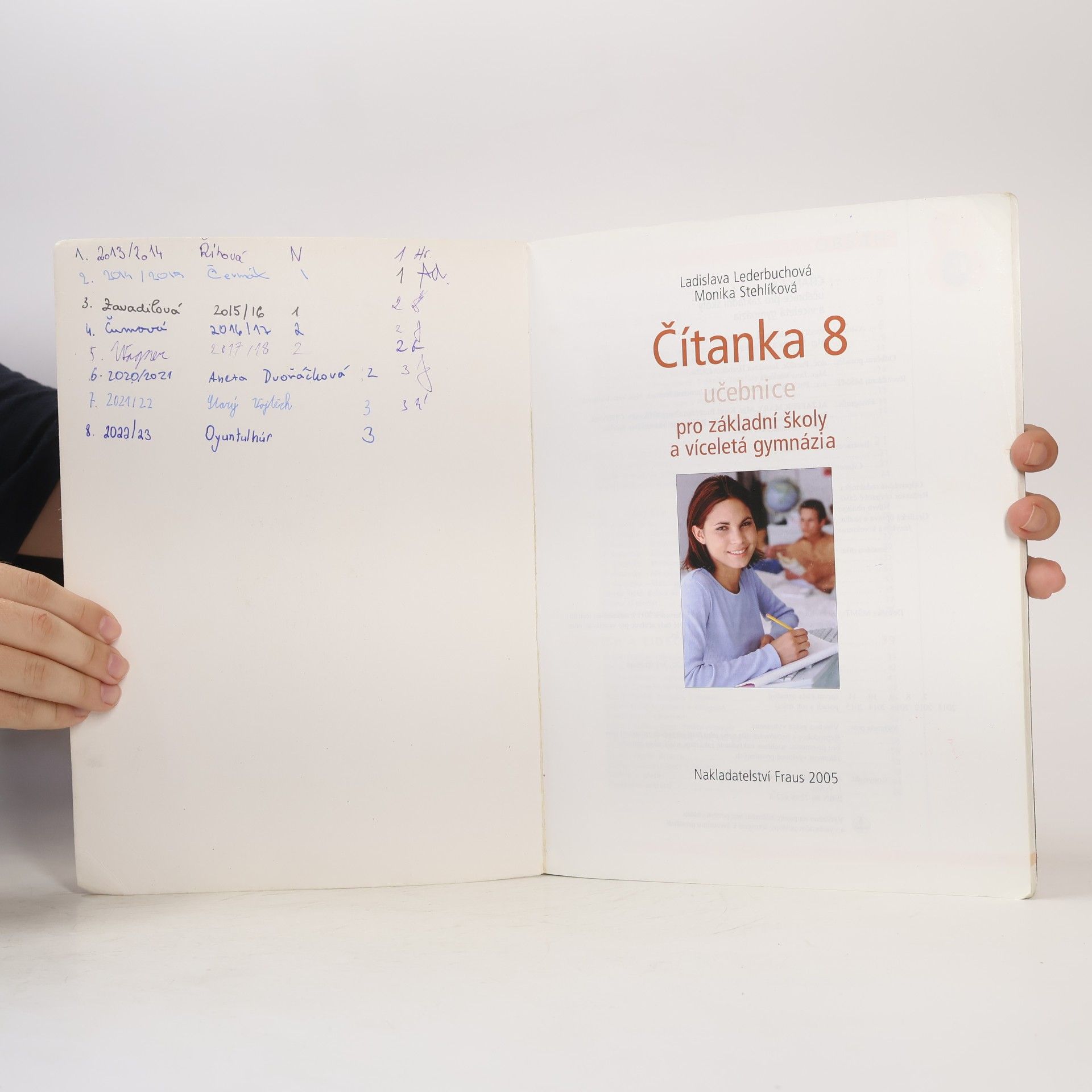 Ladislava Lederbuchová Čítanka 8 : pro základní školy a víceletá gymnázia
