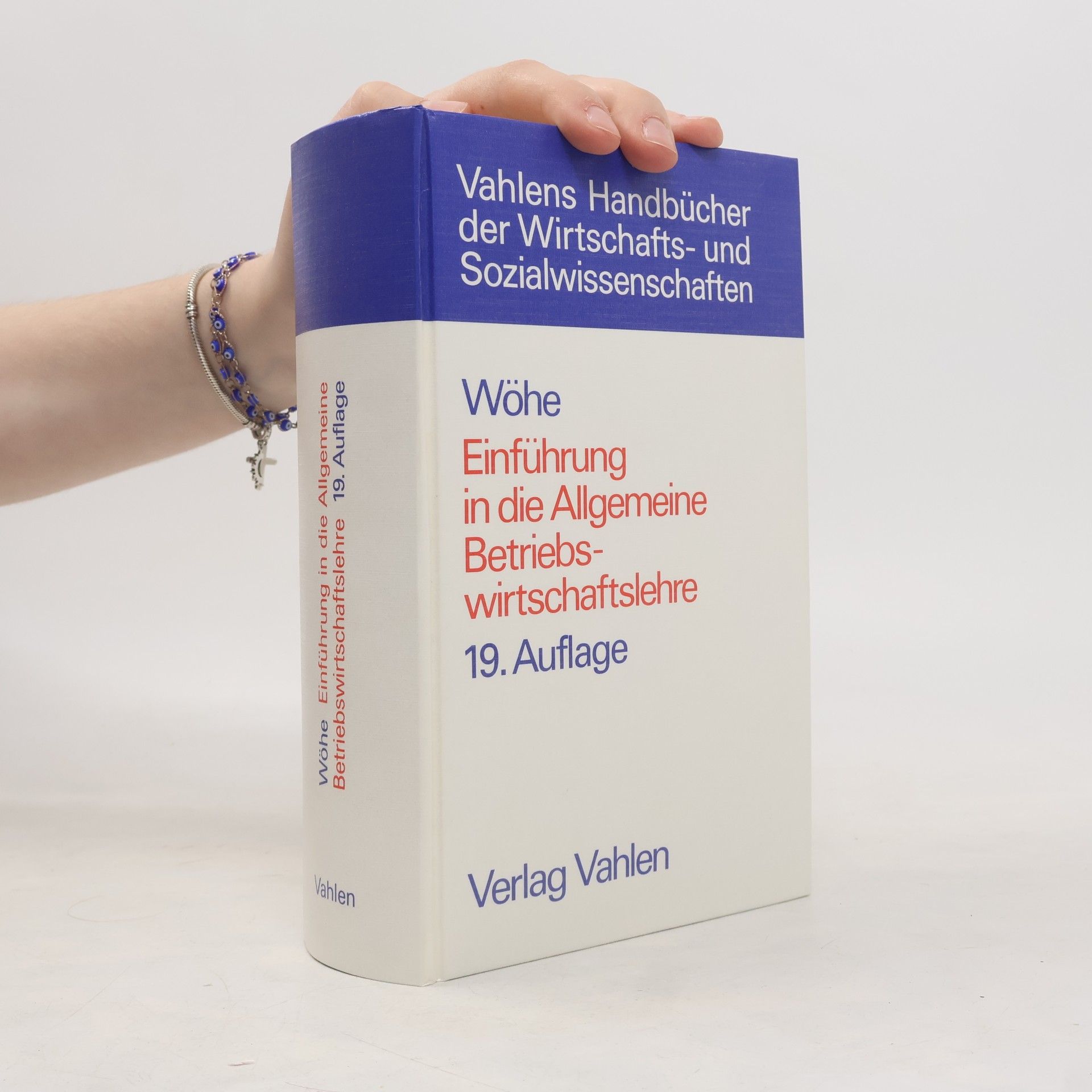 Günter Wöhe Einführung in die allgemeine Betriebswirtschaftslehre