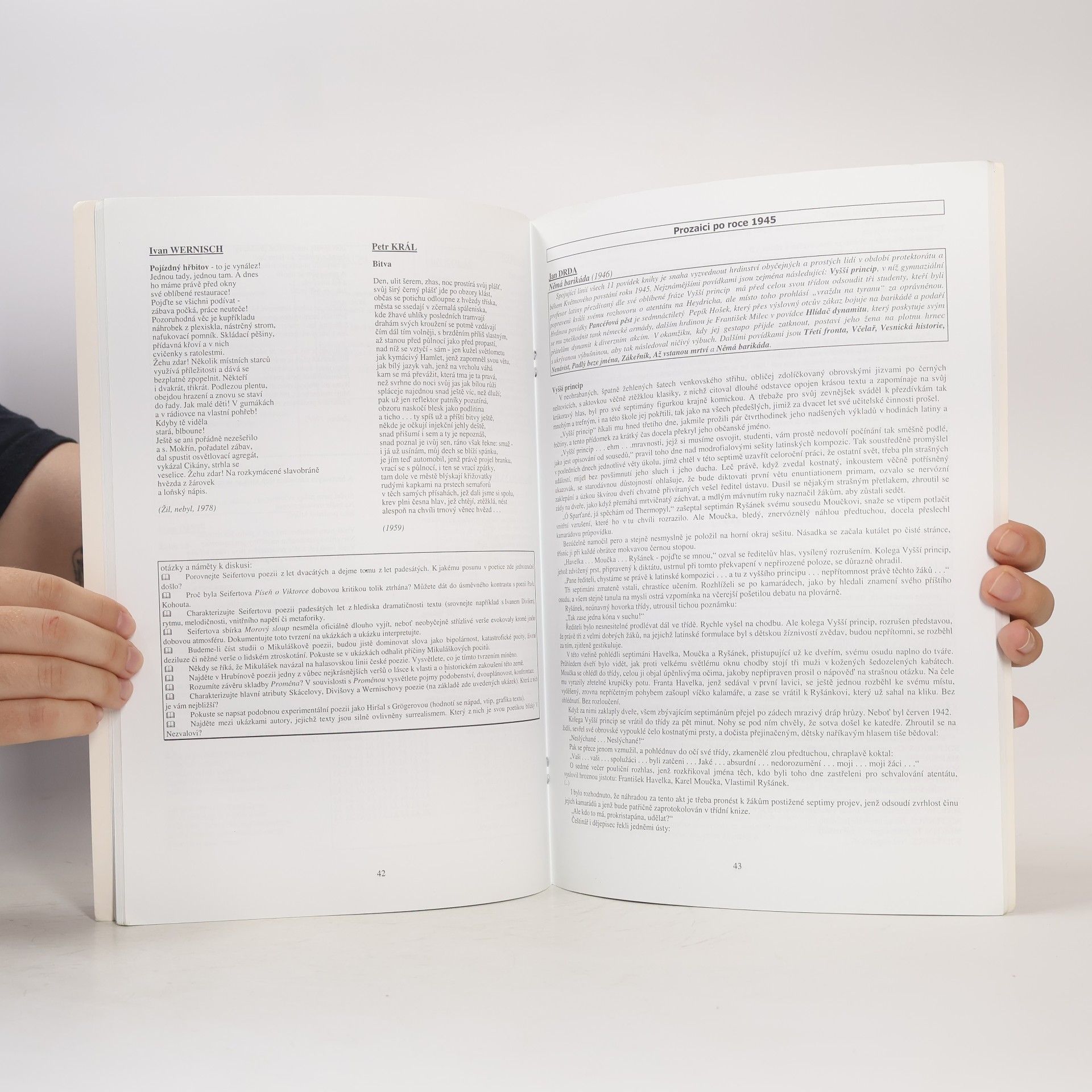 Vladimír Prokop Čítanka k Přehledu české literatury 20. století