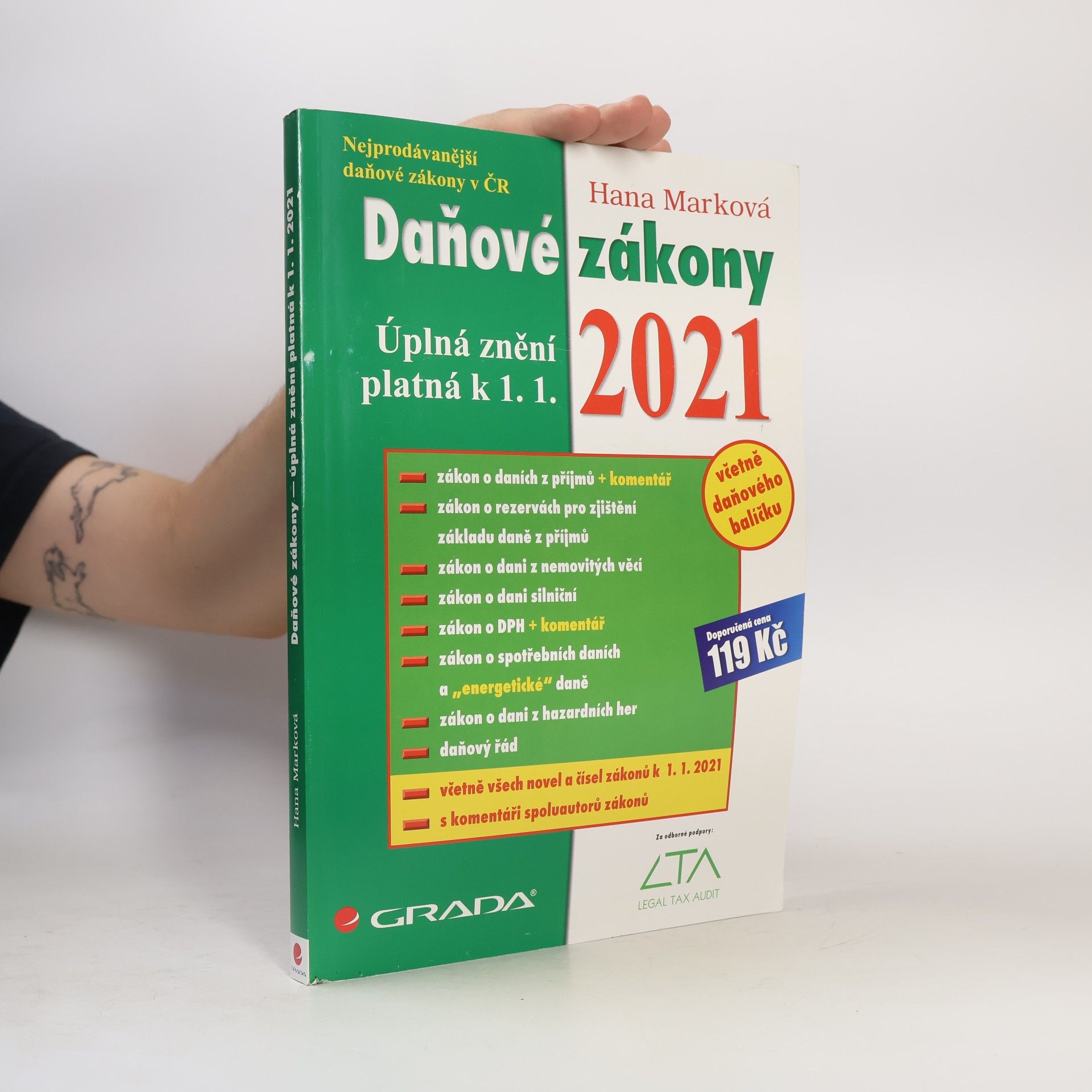 Hana Marková Daňové zákony 2021