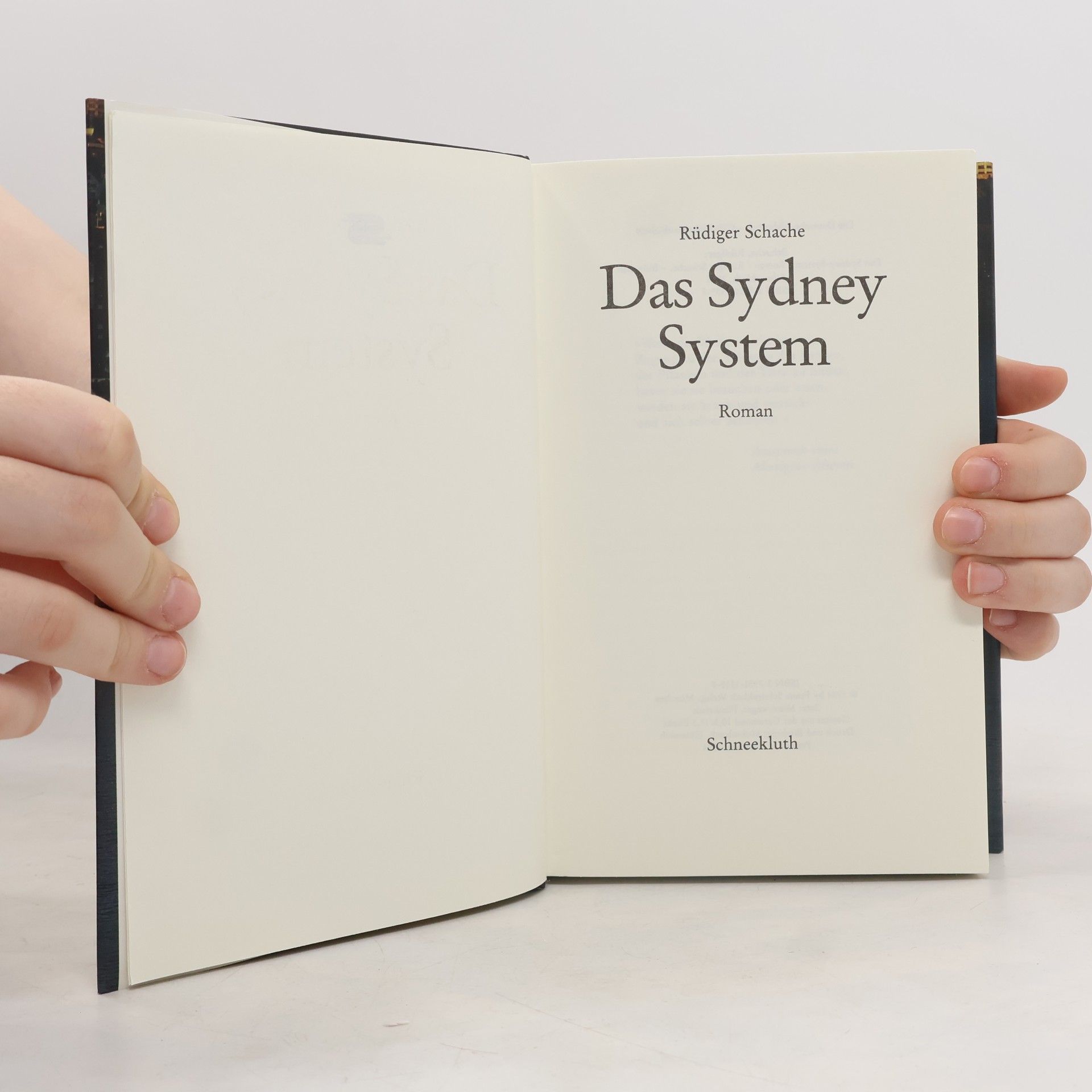 Rüdiger Schache Das Sydneysystem