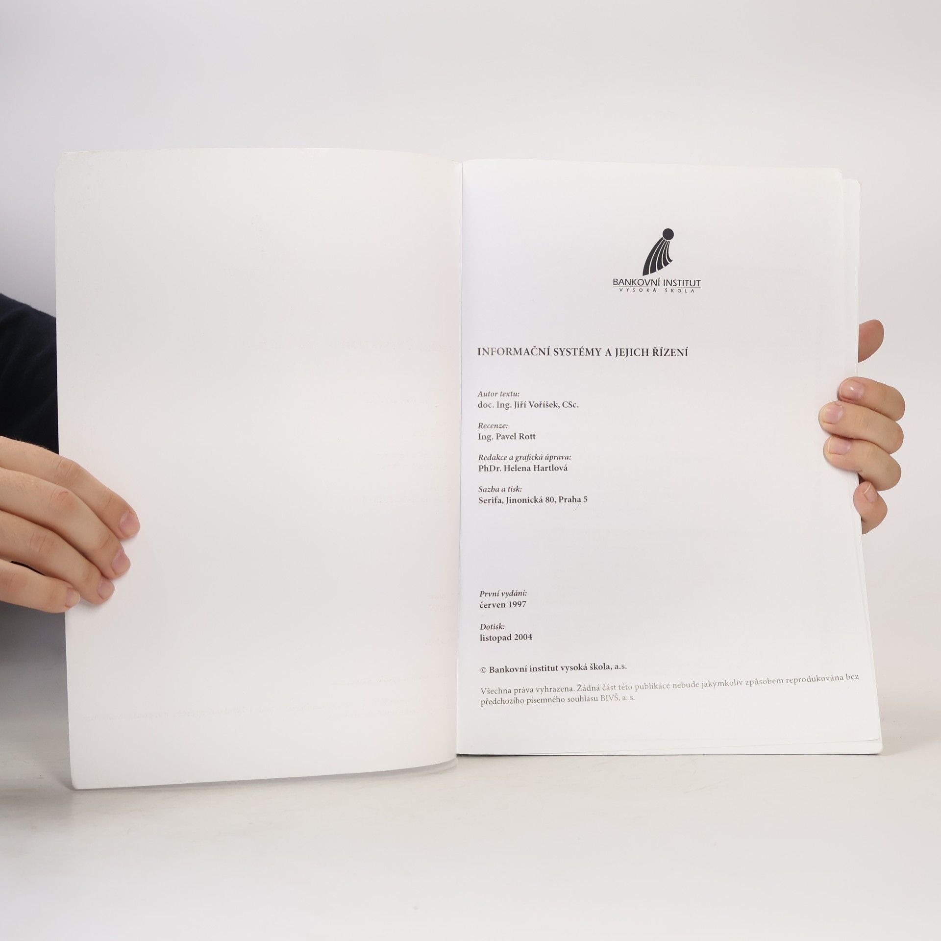 Jiří Voříšek Informační systémy a jejich řízení
