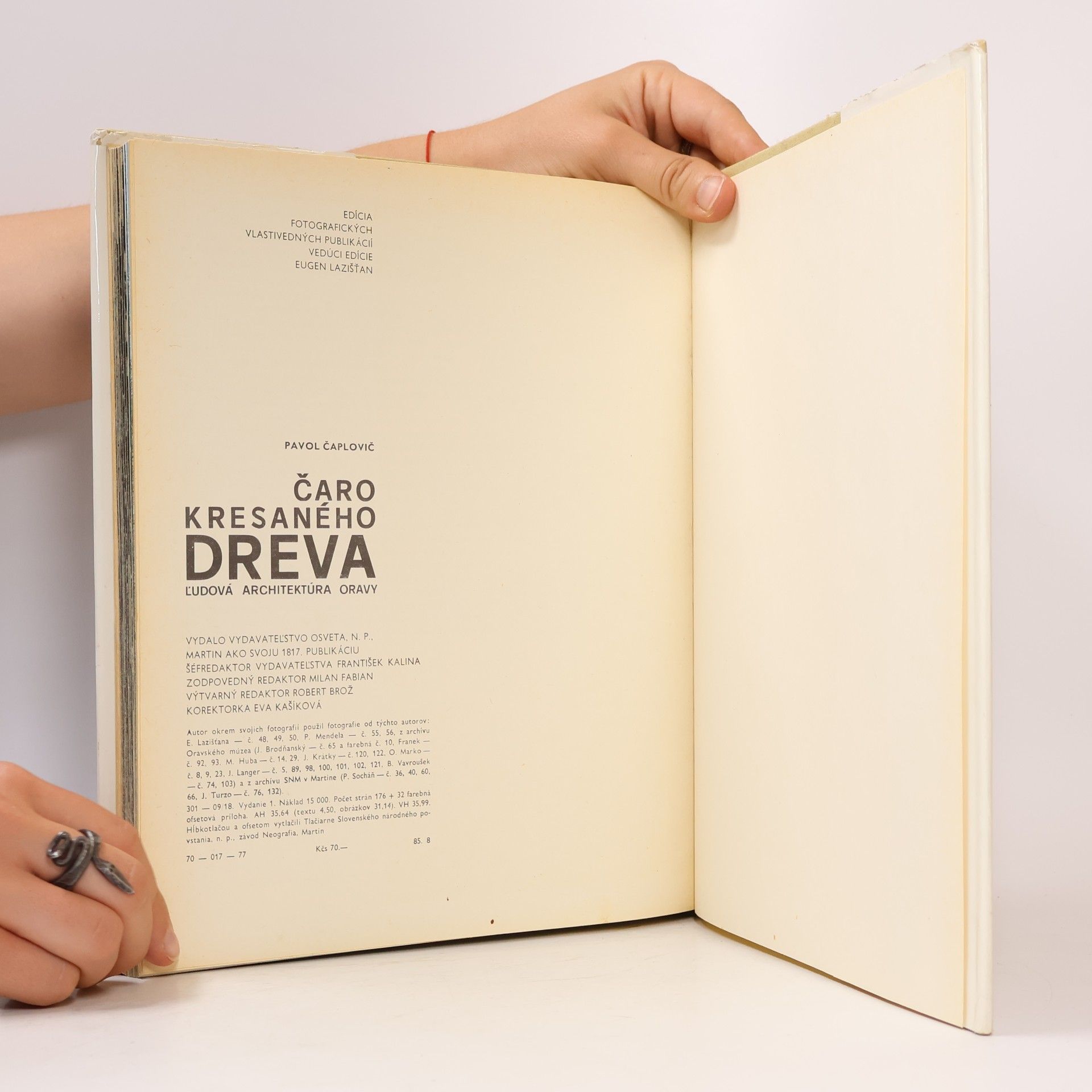 Pavol Čaplovič Čaro kresaného dreva
