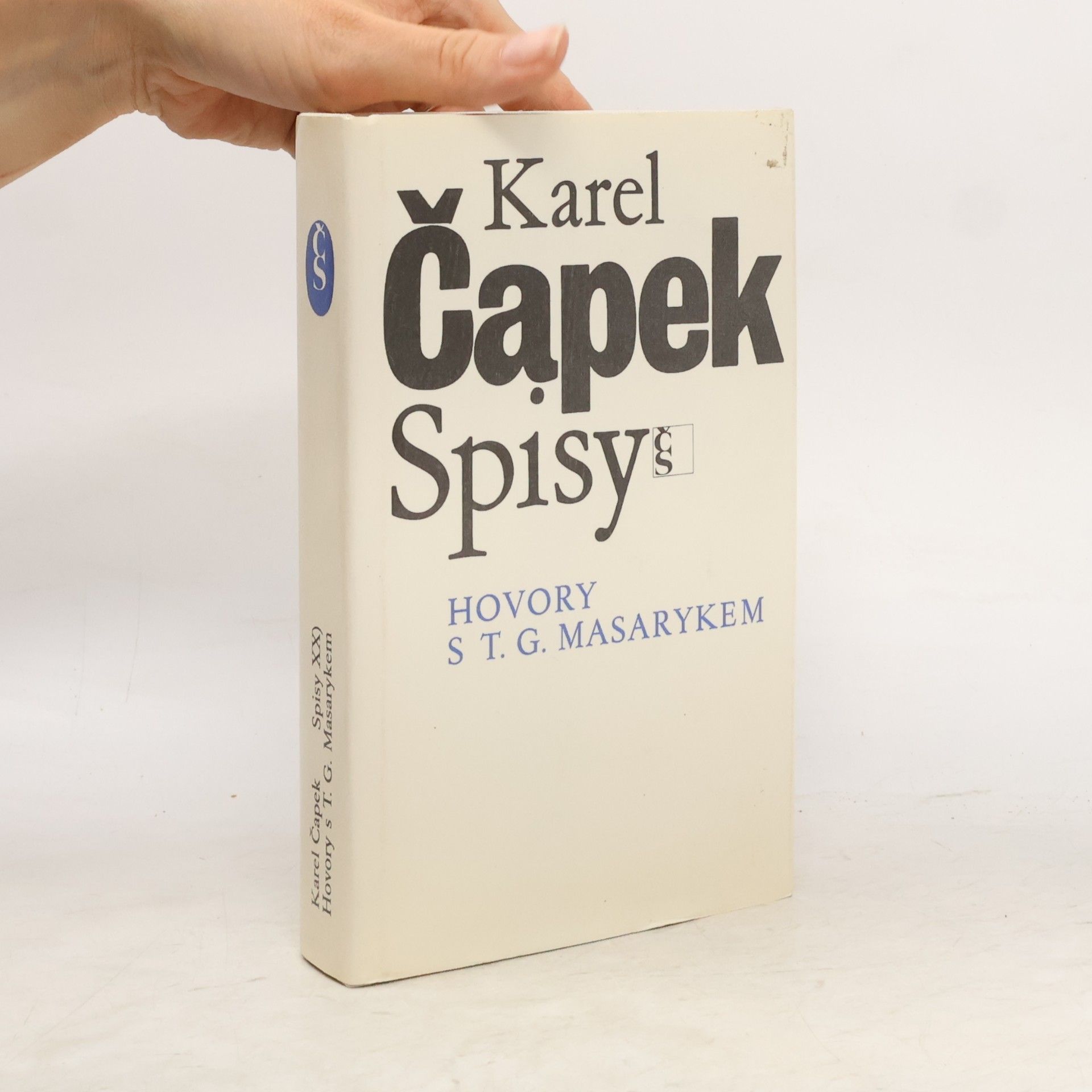 Karel Čapek Hovory s T. G. Masarykem