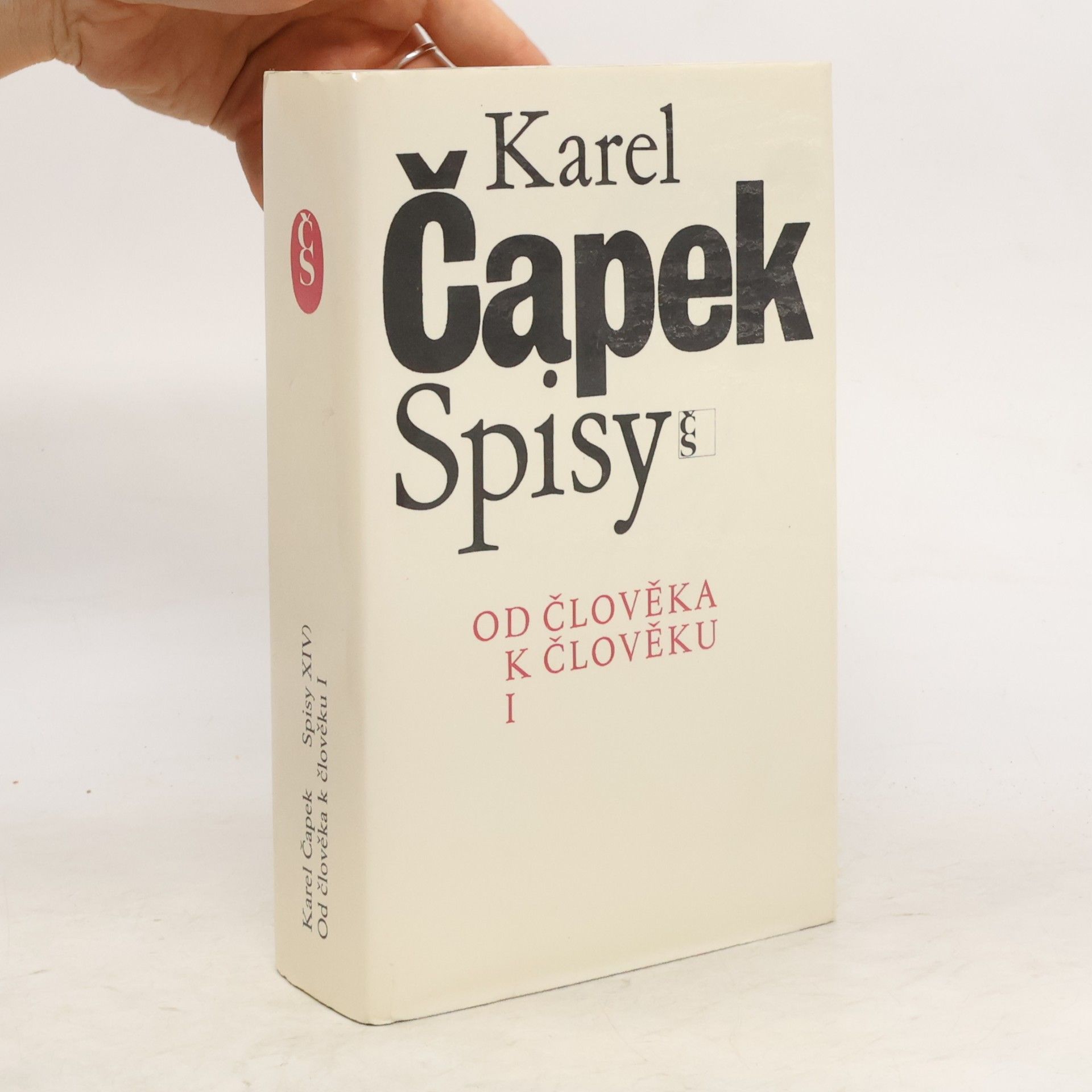 Karel Čapek Spisy. Od člověka k člověku I.