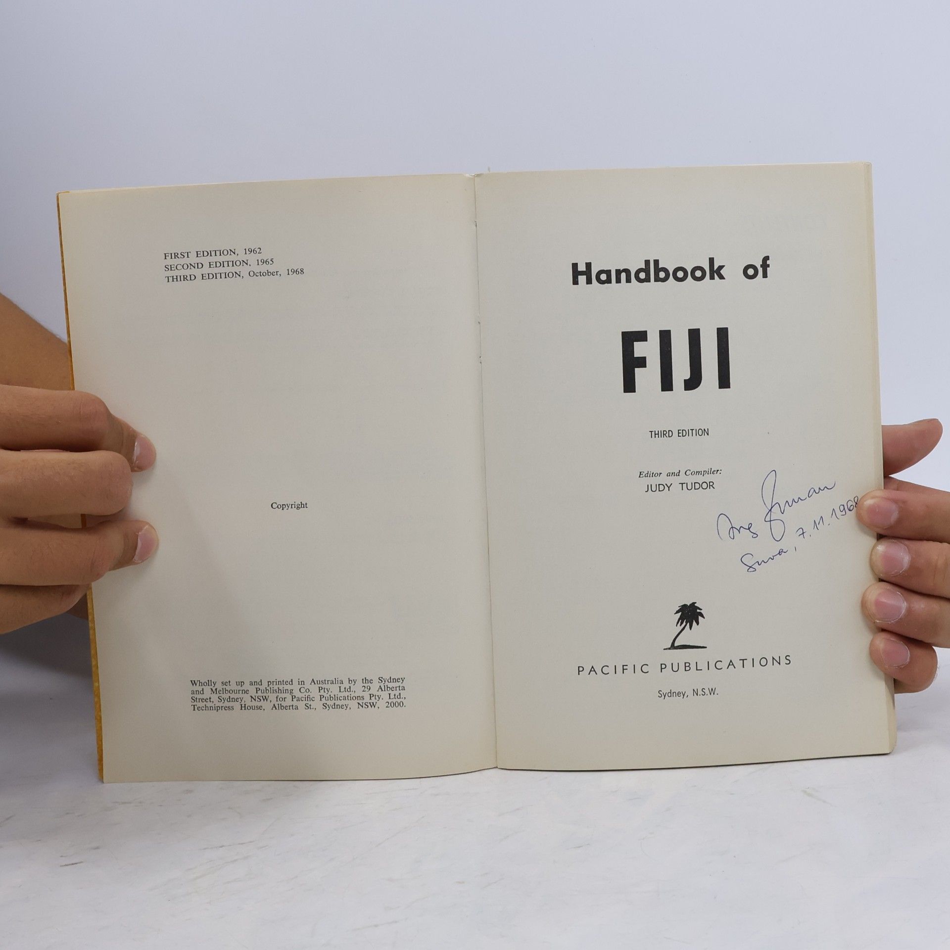 Judy Tudor Handbook of Fiji