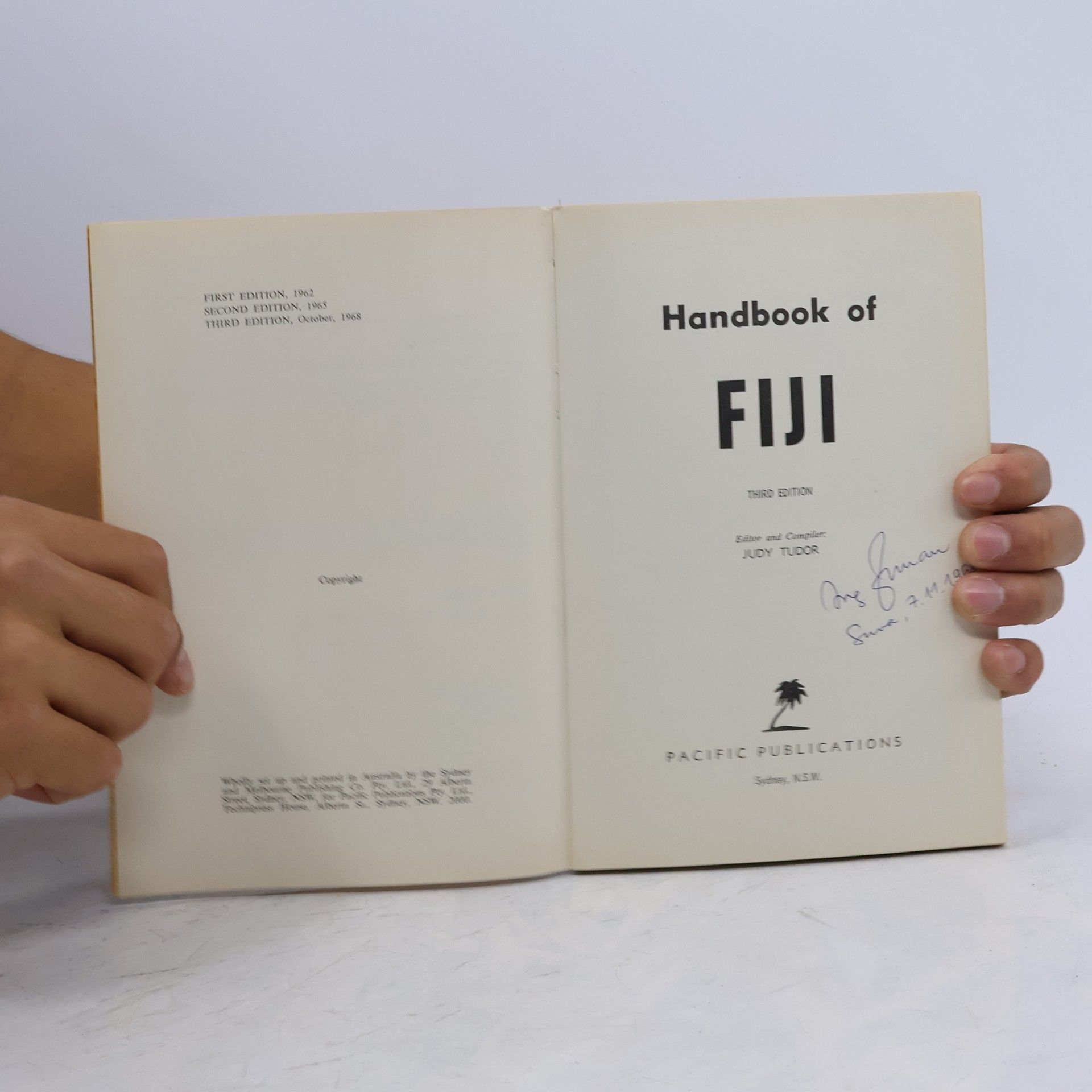 Judy Tudor Handbook of Fiji