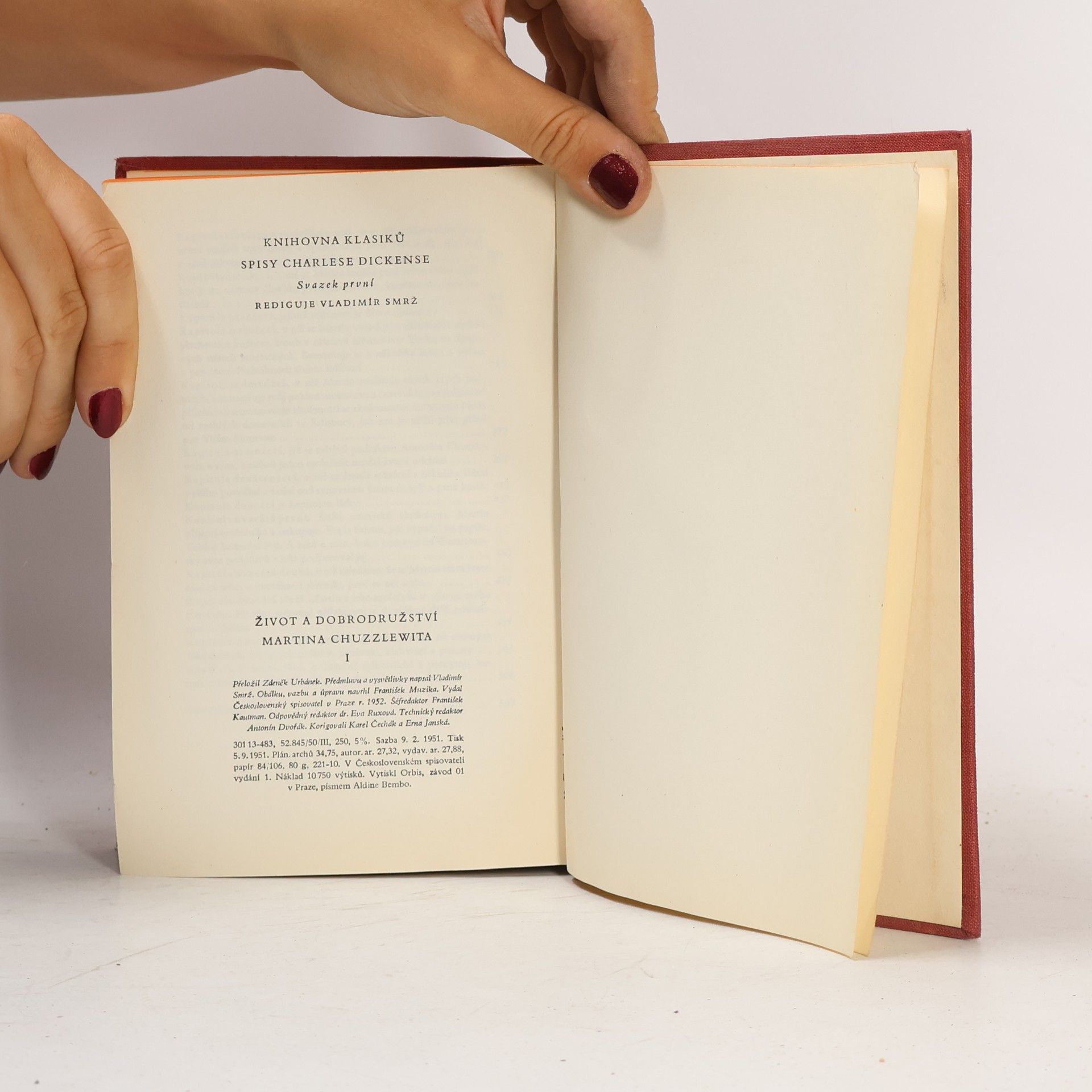 Charles Dickens Život a dobrodružství Martina Chuzzlewita I