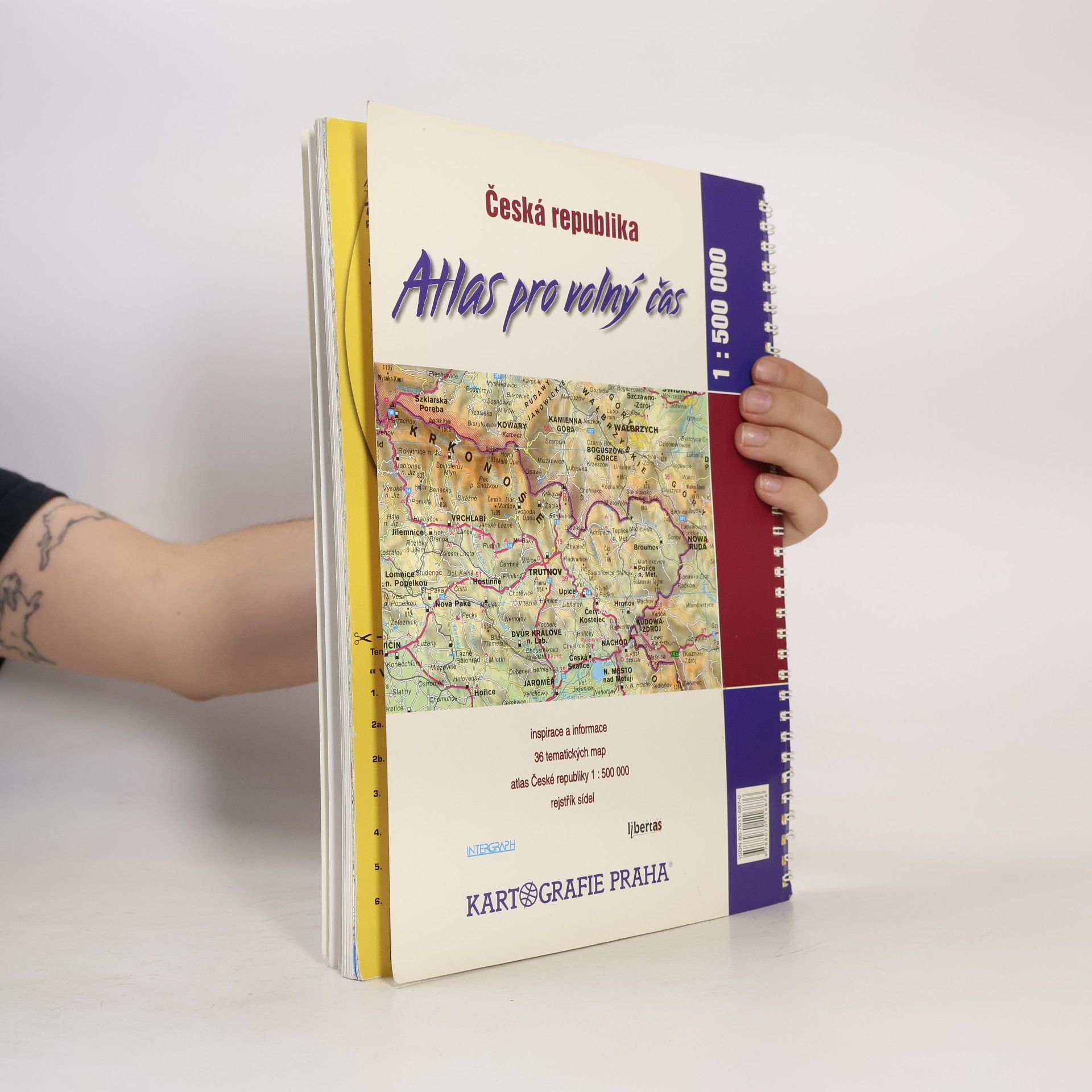Miroslava Basařová Česká republika : atlas pro volný čas