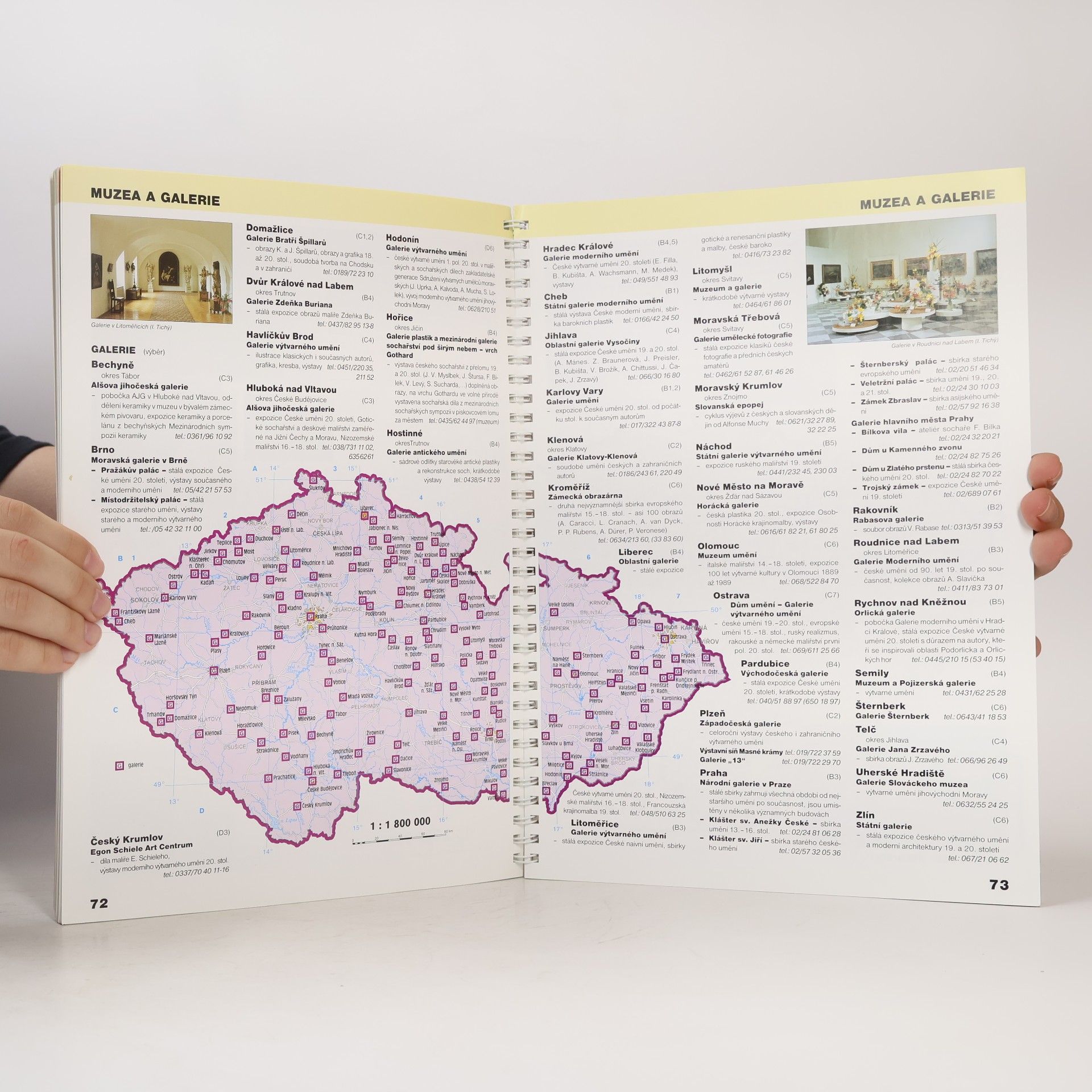 Miroslava Basařová Česká republika : atlas pro volný čas