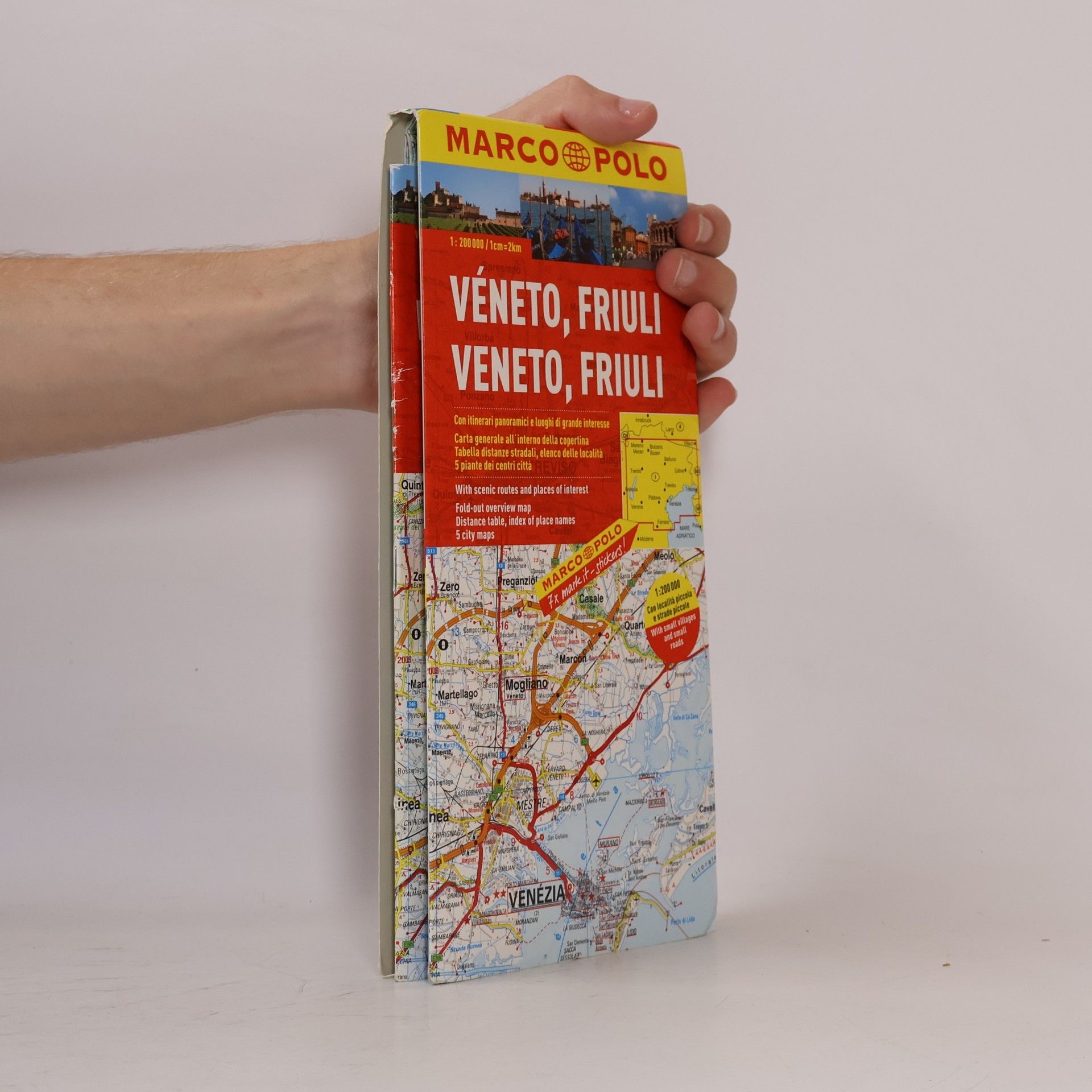 Kunth GmbH & Co. KG Itálie č. 4- Veneto,Friaul/mapa 1:200T MD
